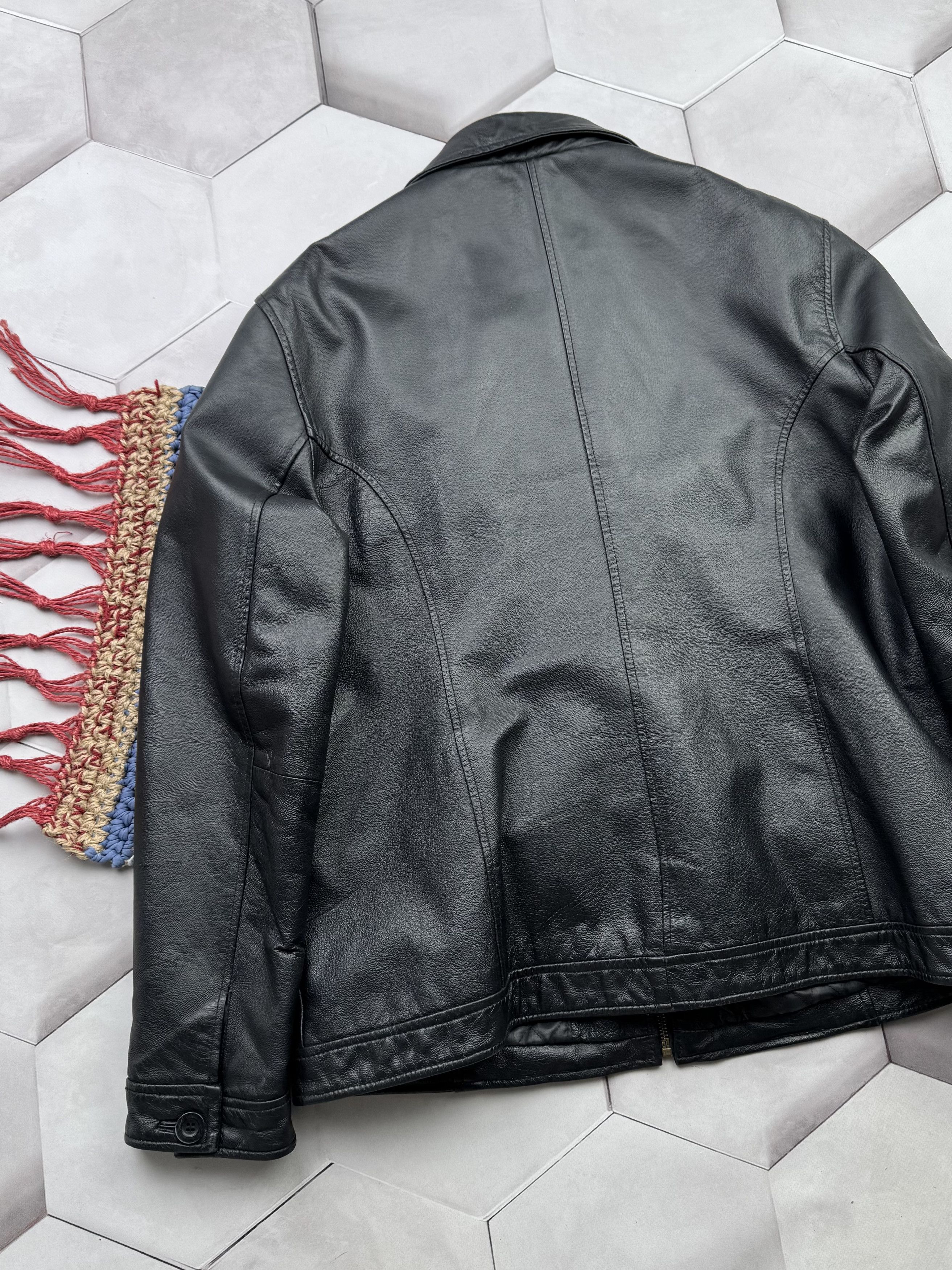 Vintage Vintage Bomber Leather Jacket Size US M / EU 48-50 / 2 - 11 Thumbnail