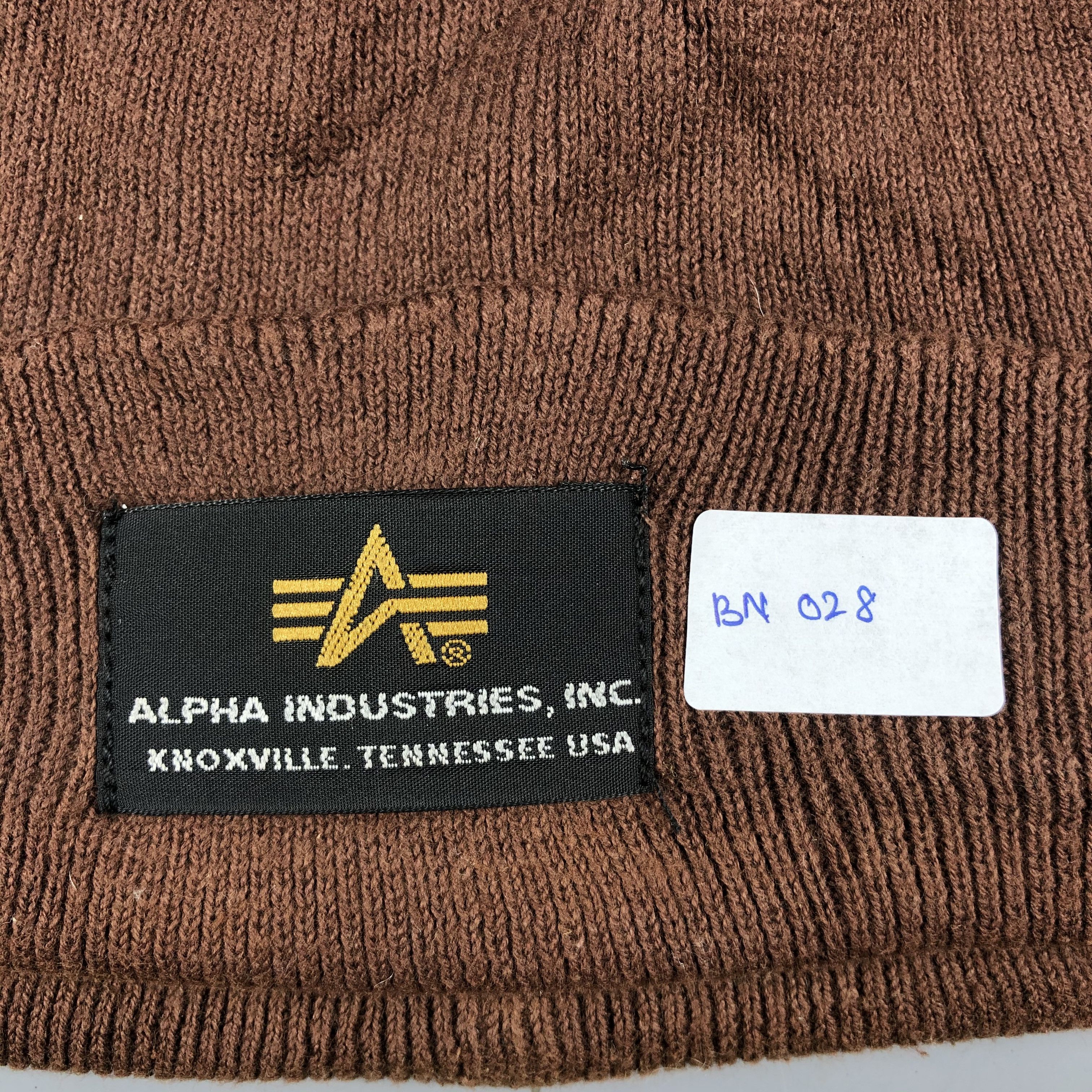 Alpha Industries Alpha Industries Plain Beanie Size ONE SIZE - 6 Thumbnail