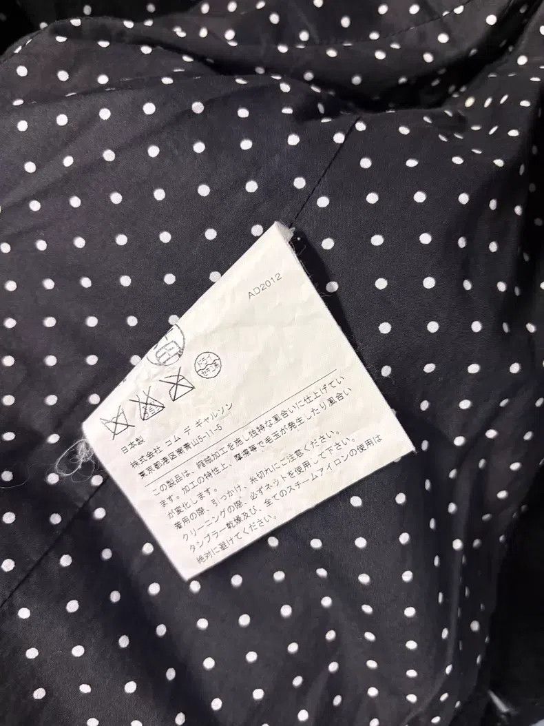 Comme des Garcons Comme Des Garcons Vintage Polka Dot Fleece Jacket Size M / US 6-8 / IT 42-44 - 9 Thumbnail