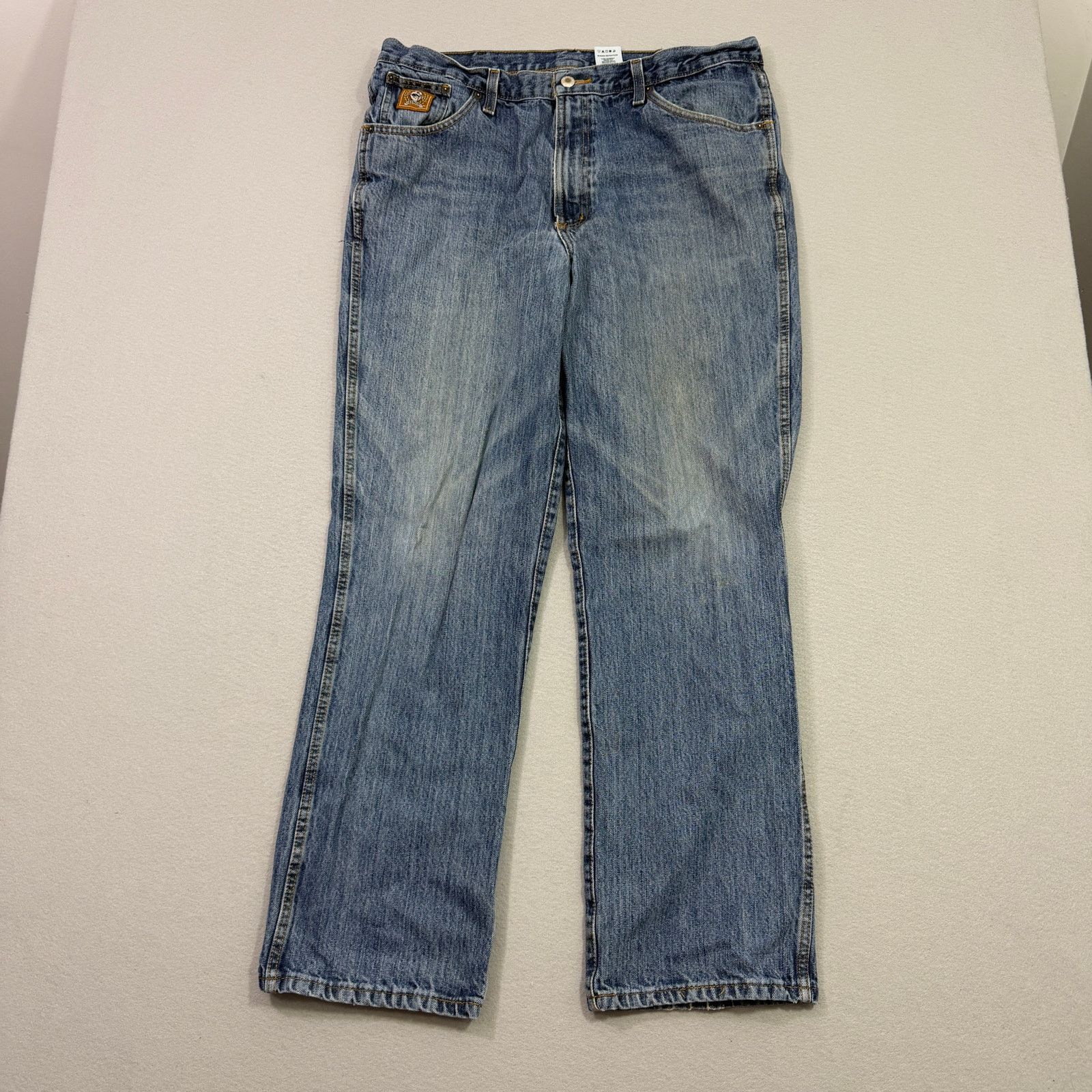 CINCH Cinch Bronze Label High Rise Slim Fit Tapered Jeans 38x32 Size US 38 / EU 54 - 1 Thumbnail