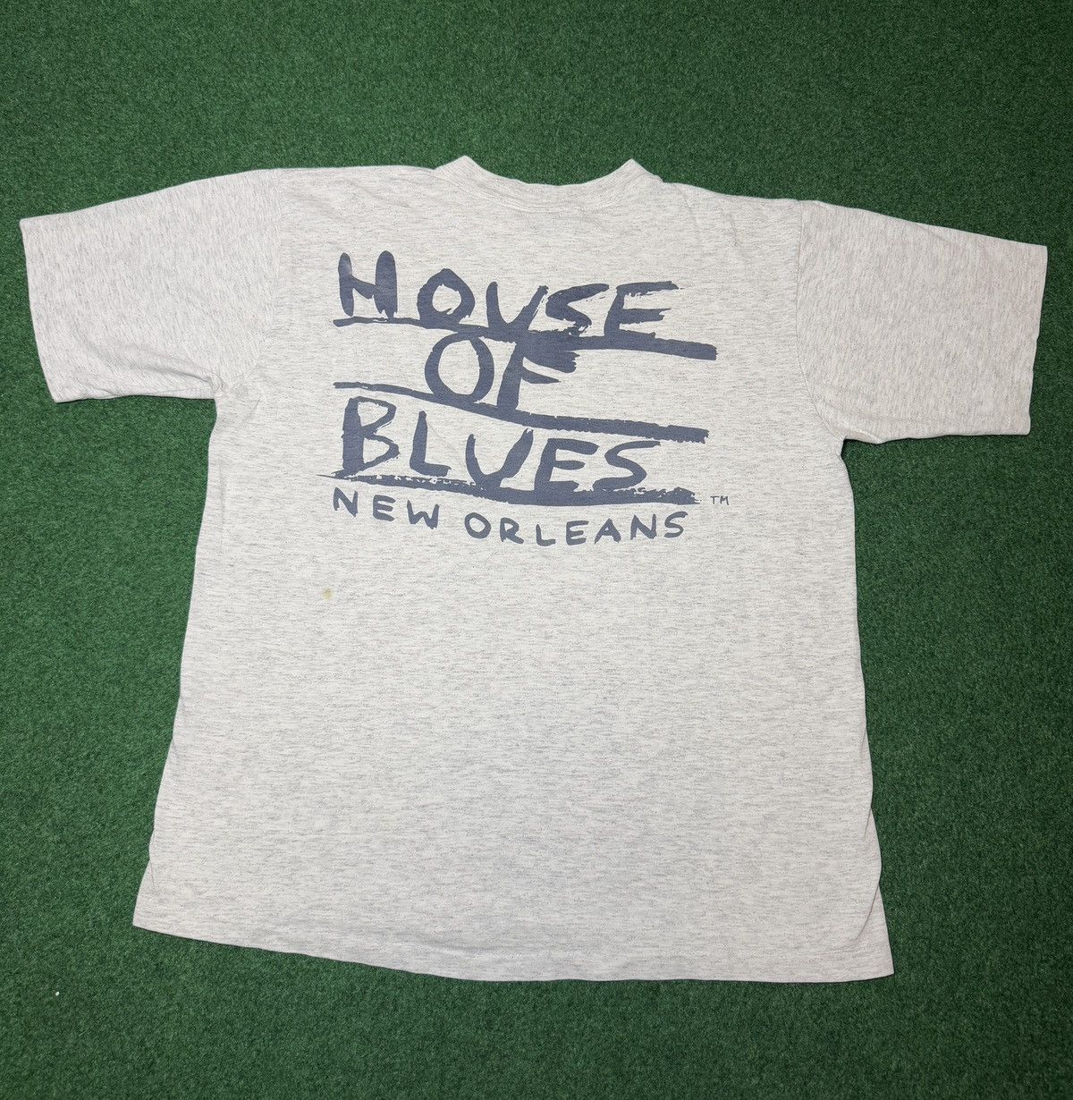 Vintage Vtg 90s House Of Blues New Orleans Single Stitch T Shirt Size US L / EU 52-54 / 3 - 1 Thumbnail