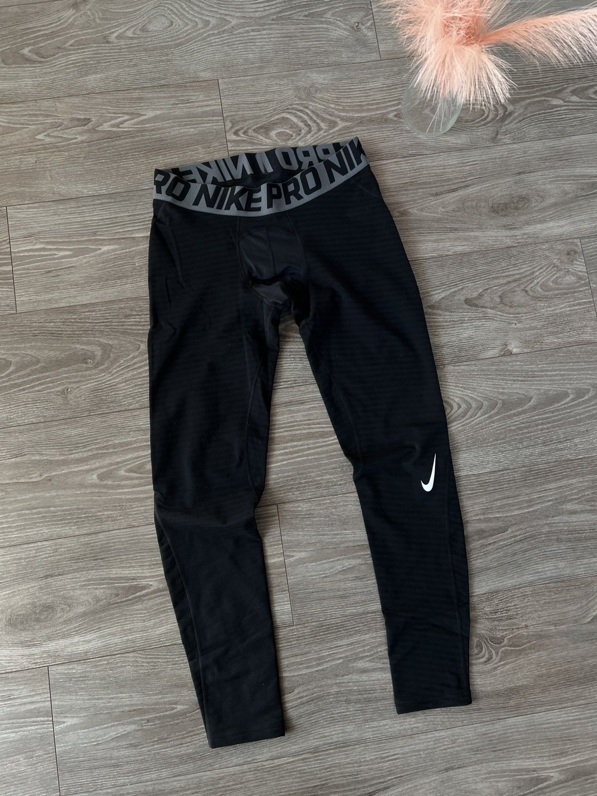 Nike ‼️Nike Pro Combat Dri-Fit Training Spandex Tights Pants‼️ Size US 34 / EU 50 - 4 Thumbnail