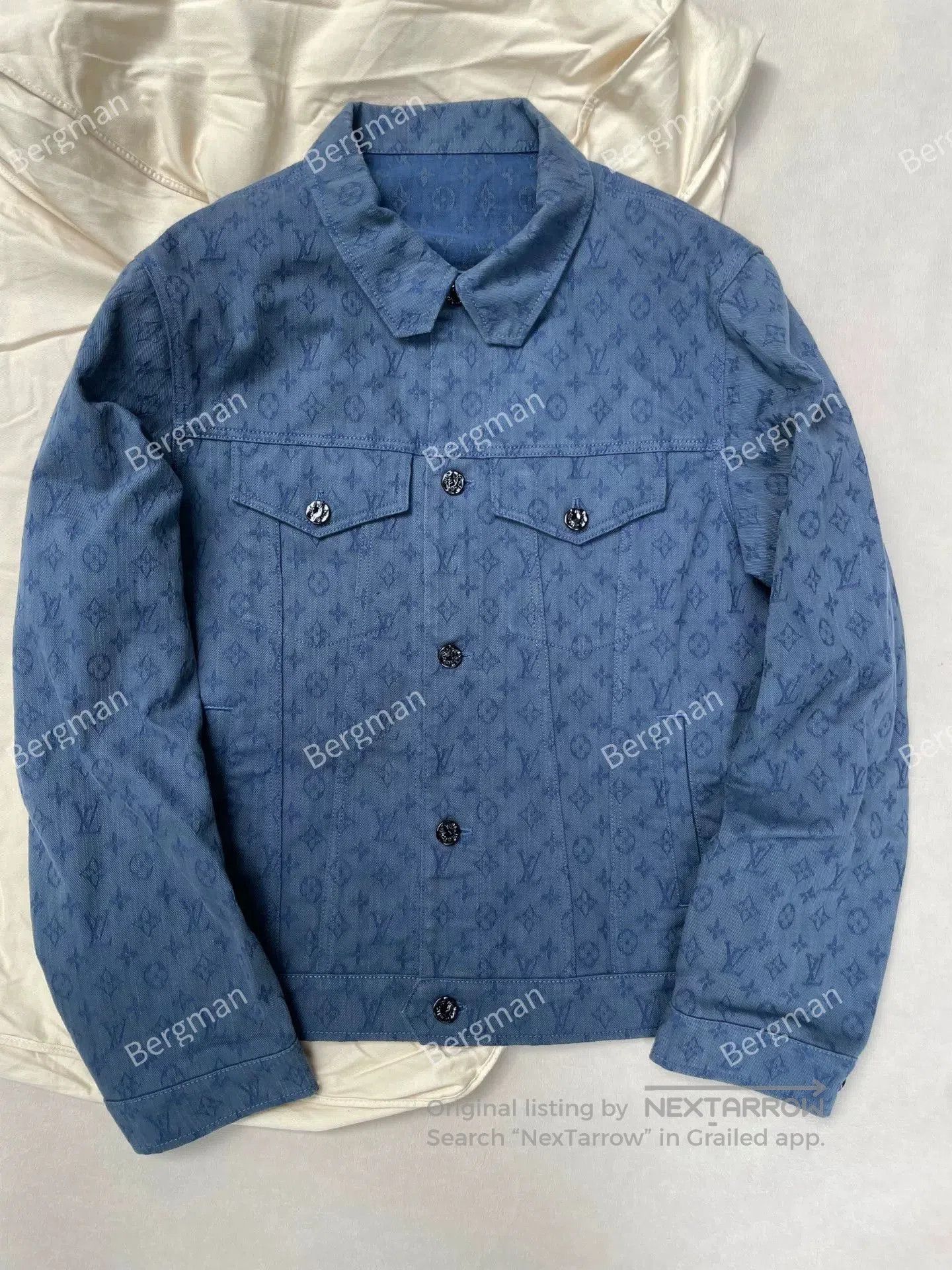 Louis Vuitton Louis Vuitton Monogram Denim Jacket. Size US XL / EU 56 / 4 - 1 Thumbnail
