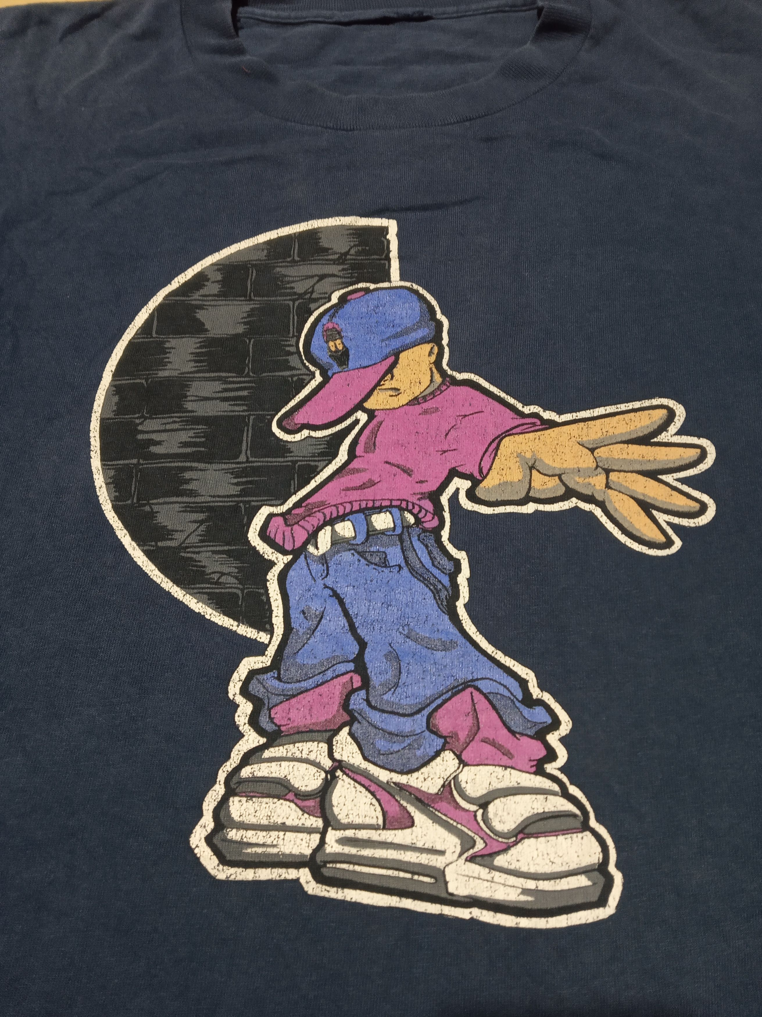 Vintage 90s Breakdown single stitch Size US XL / EU 56 / 4 - 4 Thumbnail