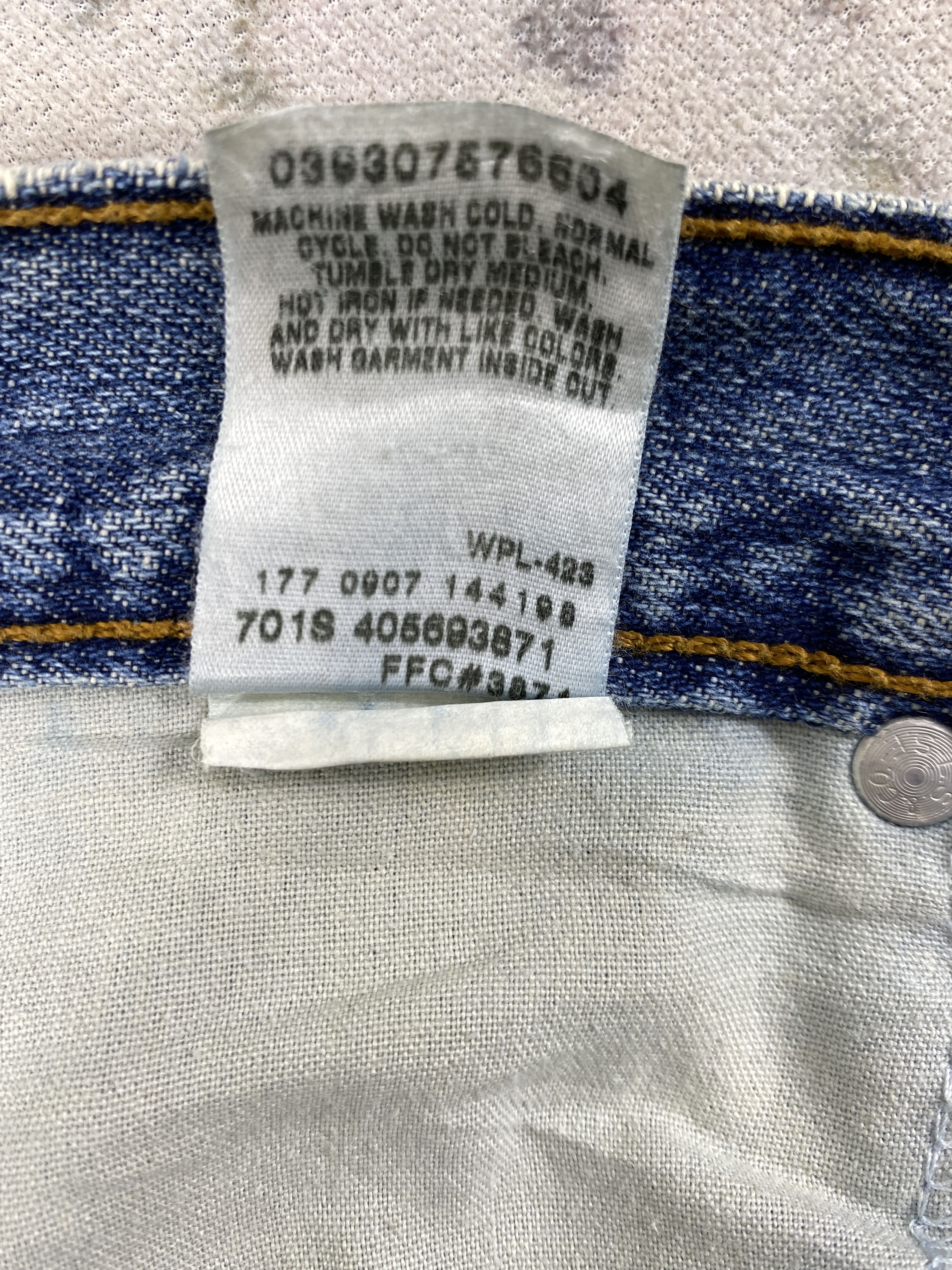 Levi's Indigo Vintage Levi's 569 Loose Straight Denim 34x30.5 JN486 Size US 34 / EU 50 - 11 Thumbnail
