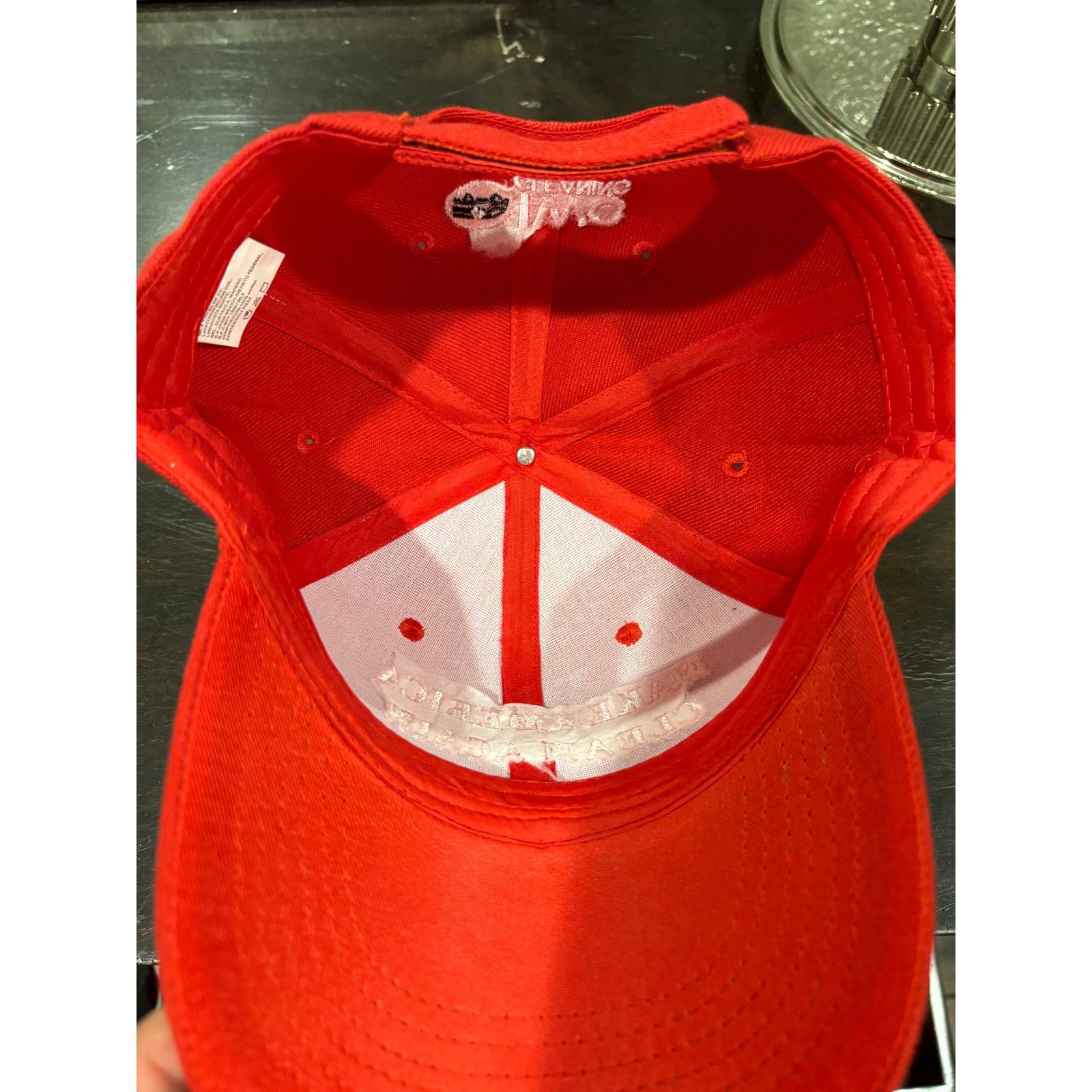 Vintage IWC Cleaning “Make America Clean Again” Red Cap Size ONE SIZE - 6 Thumbnail