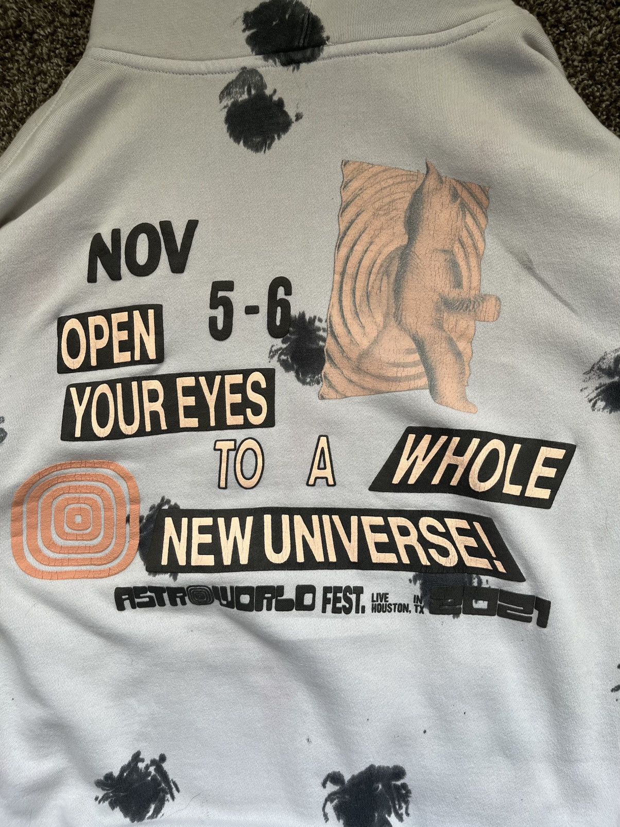 Travis Scott Travis Scott 2021 Astroworld Festival hoodie Size US L / EU 52-54 / 3 - 3 Thumbnail
