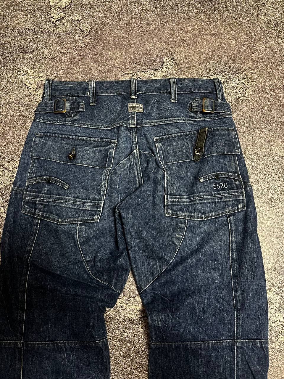 G-Star × Vintage G Star Raw Vintage Elwood Denim Double Knee Pants Jeans Size US 32 / EU 48 - 2 Thumbnail