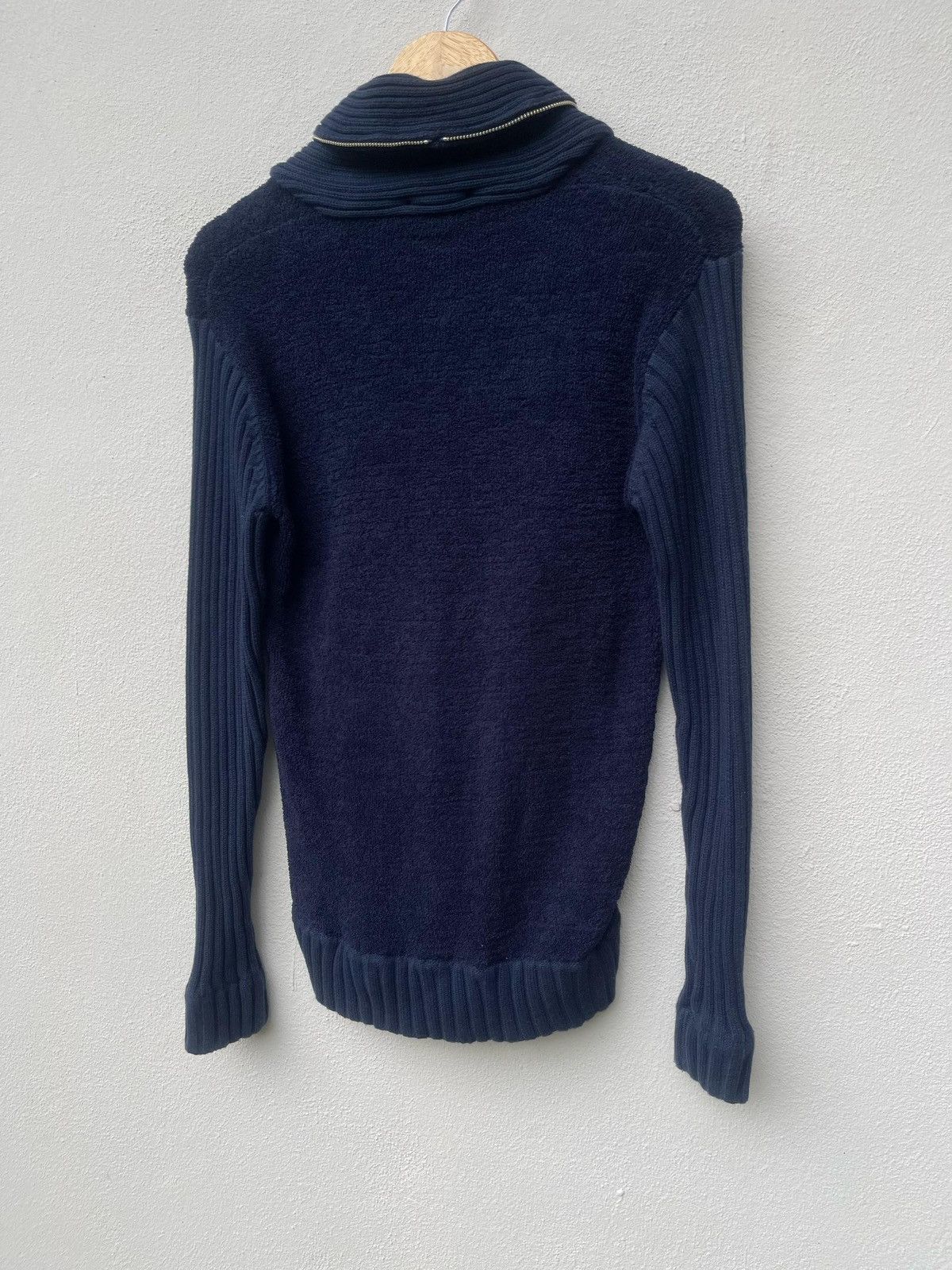 Designer × Japanese Brand × Takeo Kikuchi Takeo Kikuchi Knit Full Zipper Hoodie Jacket Size XS / US 0-2 / IT 36-38 - 19 Thumbnail