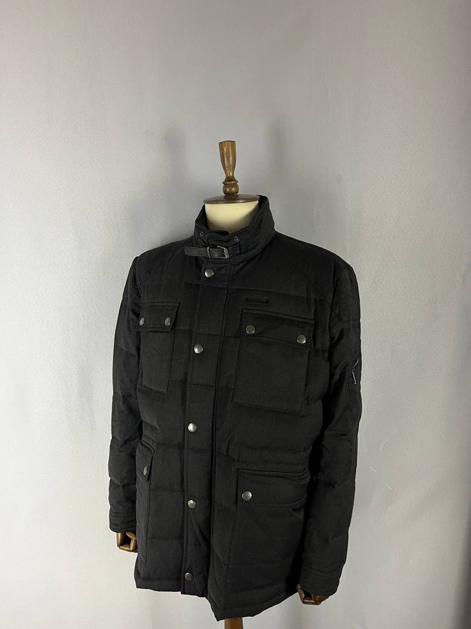 Burberry Burberry Brit Down Jacket Dark Grey Multi Pocket Size US XXL / EU 58 / 5 - 1 Thumbnail