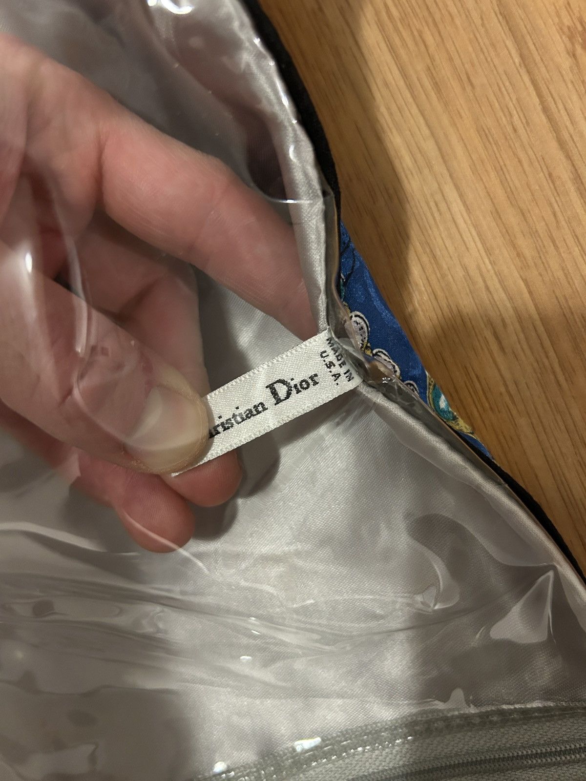 Dior Vintage dior hanging toiletries bag Size ONE SIZE - 5 Thumbnail