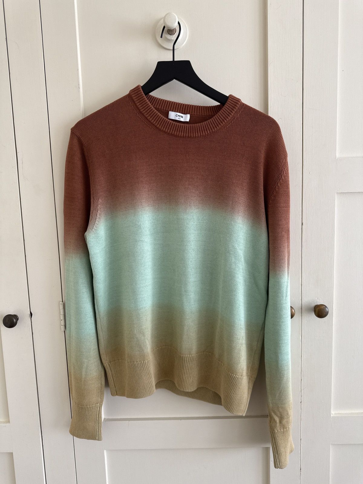 CMMN SWDN Ombre brown, mint sweater Size US M / EU 48-50 / 2 - 1 Thumbnail