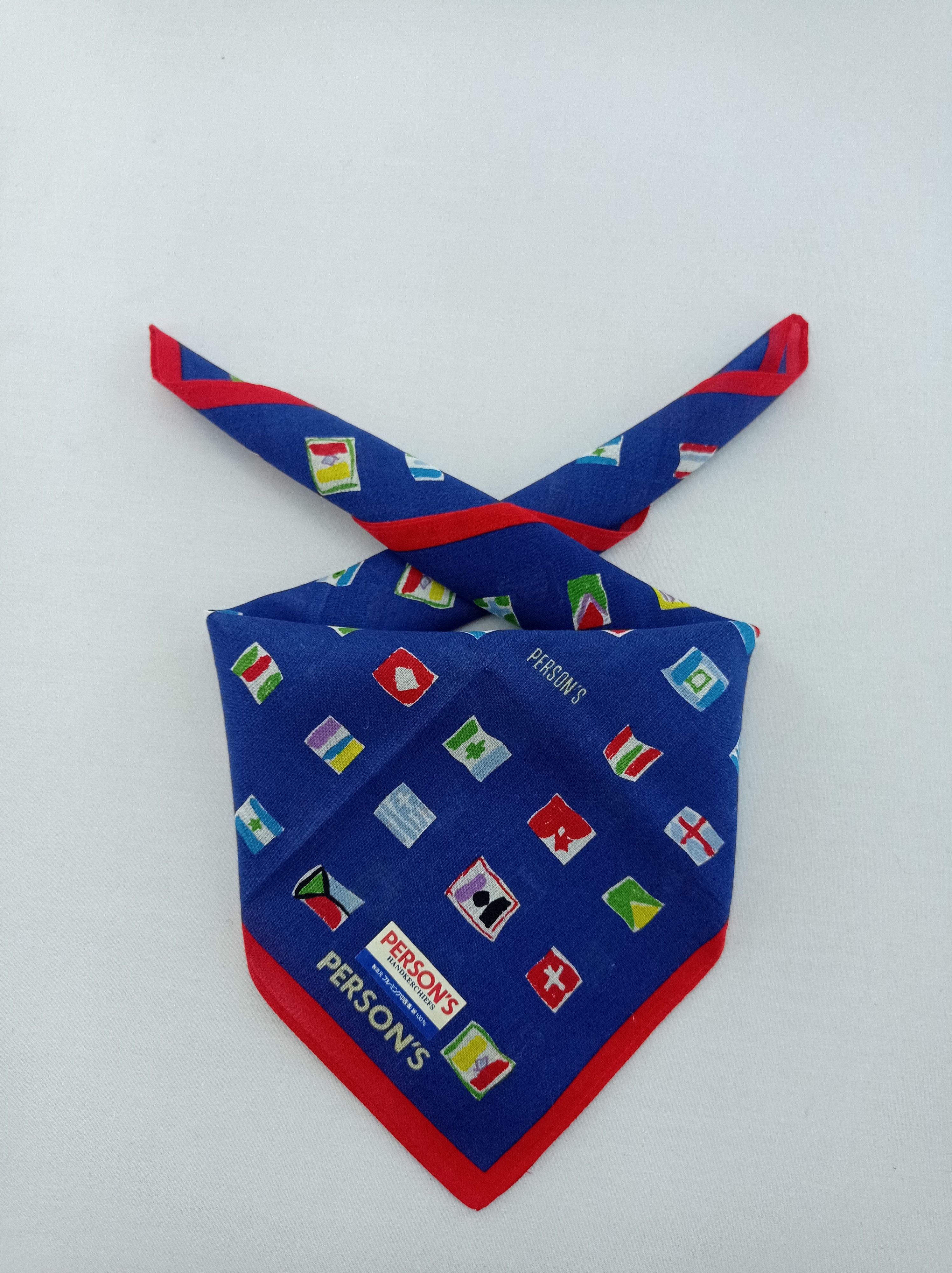 PERSON'S Vintage Person's Handkerchief / Neckwear / Bandana Size ONE SIZE - 2 Thumbnail