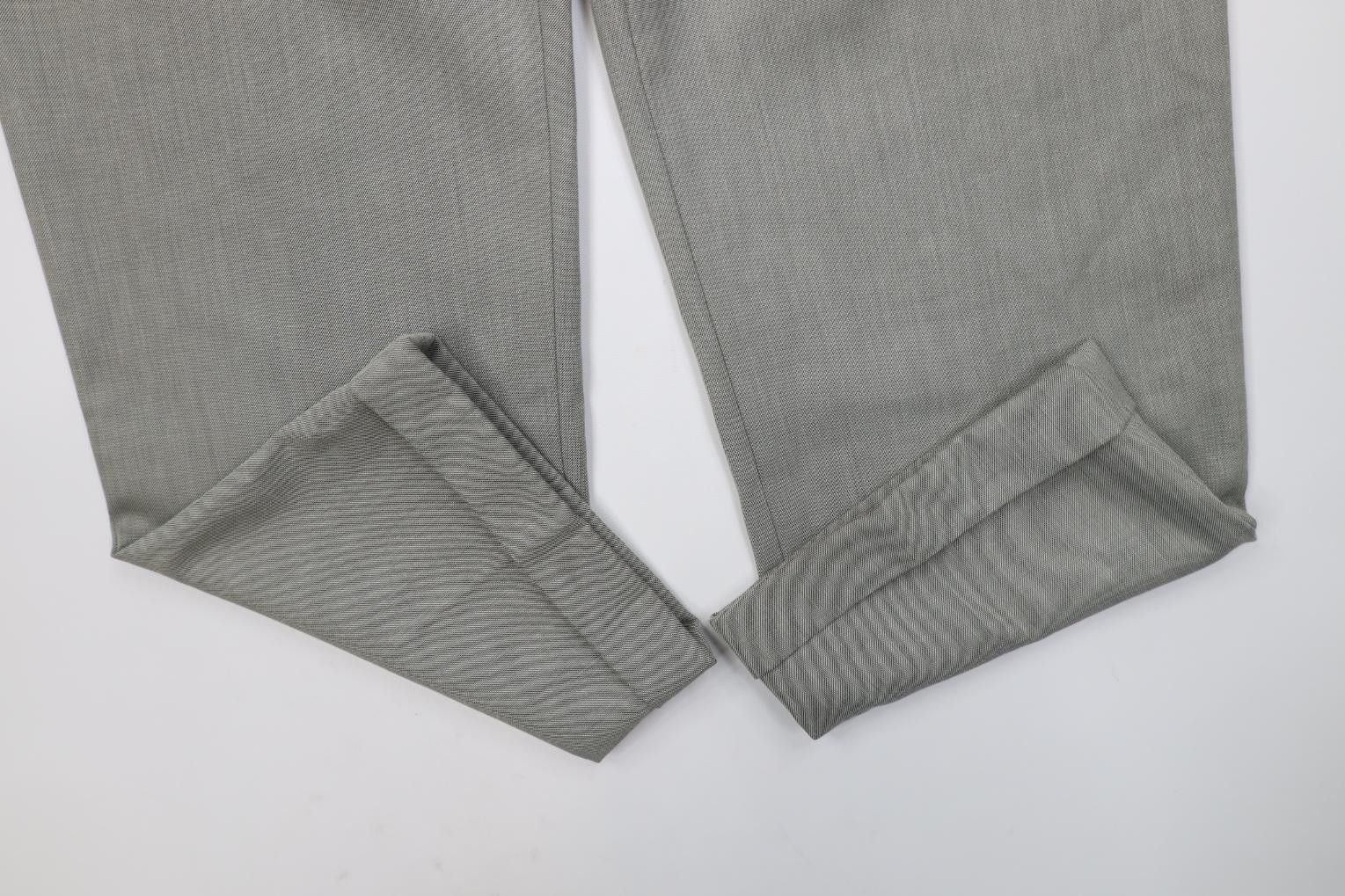 Vintage Vintage 90s Streetwear Gabardine Knit Wide Leg Chino Pants Size US 32 / EU 48 - 5 Thumbnail