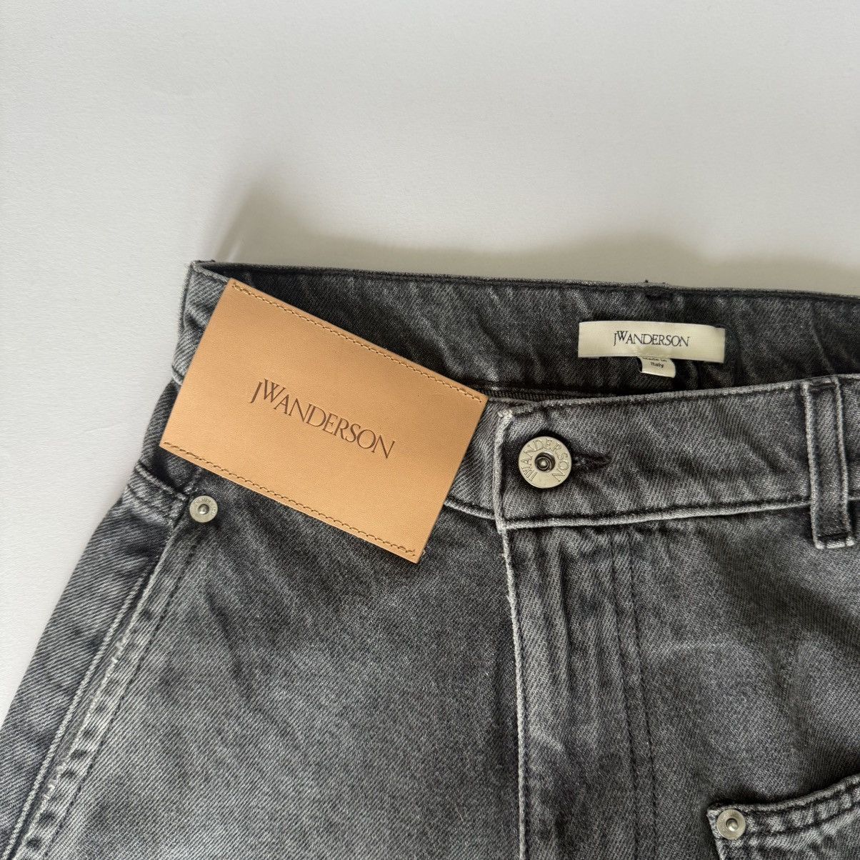 JW Anderson J.W Anderson Grey Twisted Workwear Denim Size 26 Size 26" / US 2 / IT 38 - 4 Thumbnail