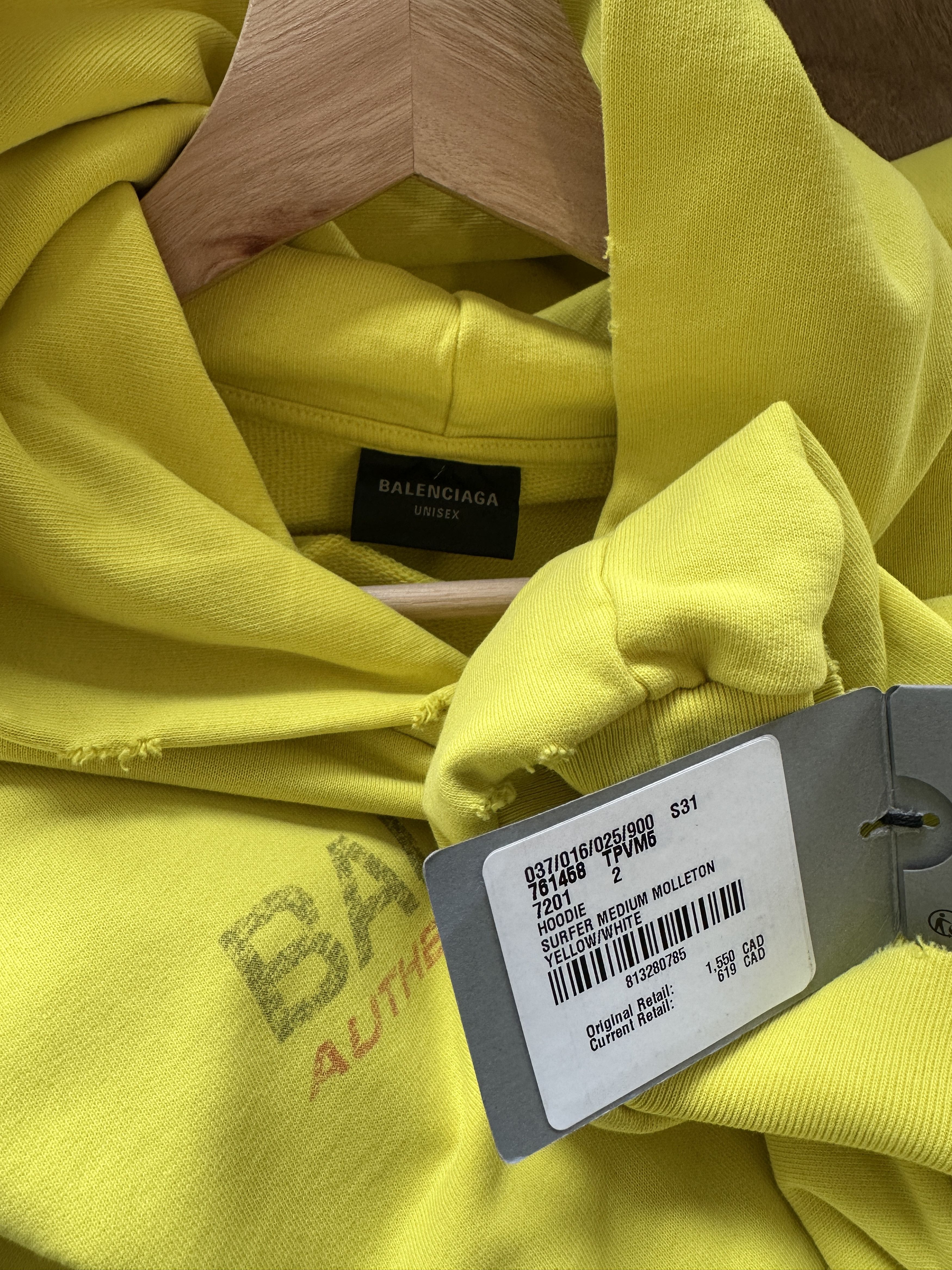 Balenciaga Brand New Balenciaga Surfer Hoodie Size US M / EU 48-50 / 2 - 4 Thumbnail
