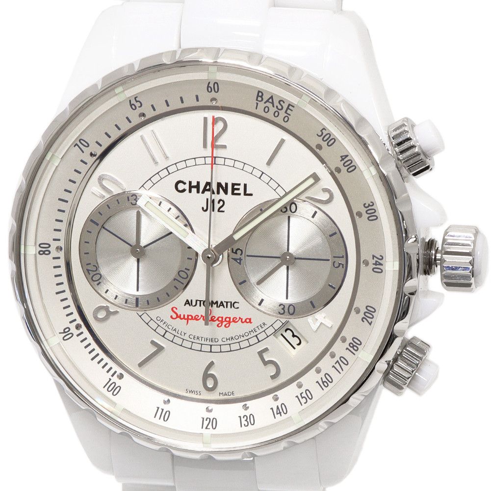 Chanel Chanel Chanel White Ceramic J12 Superleggera Watch H3410 Ceramic Automatic H3410 DUTY FREE for USA Size ONE SIZE - 1 Thumbnail
