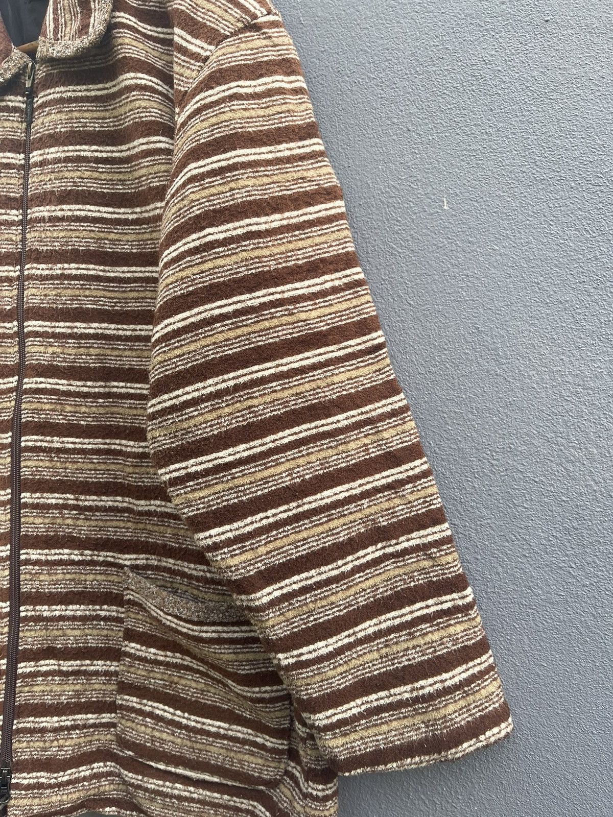 Junko Shimada Vintage Mr. Junko by Junko Koshino Striped Jacket Size US L / EU 52-54 / 3 - 11 Thumbnail