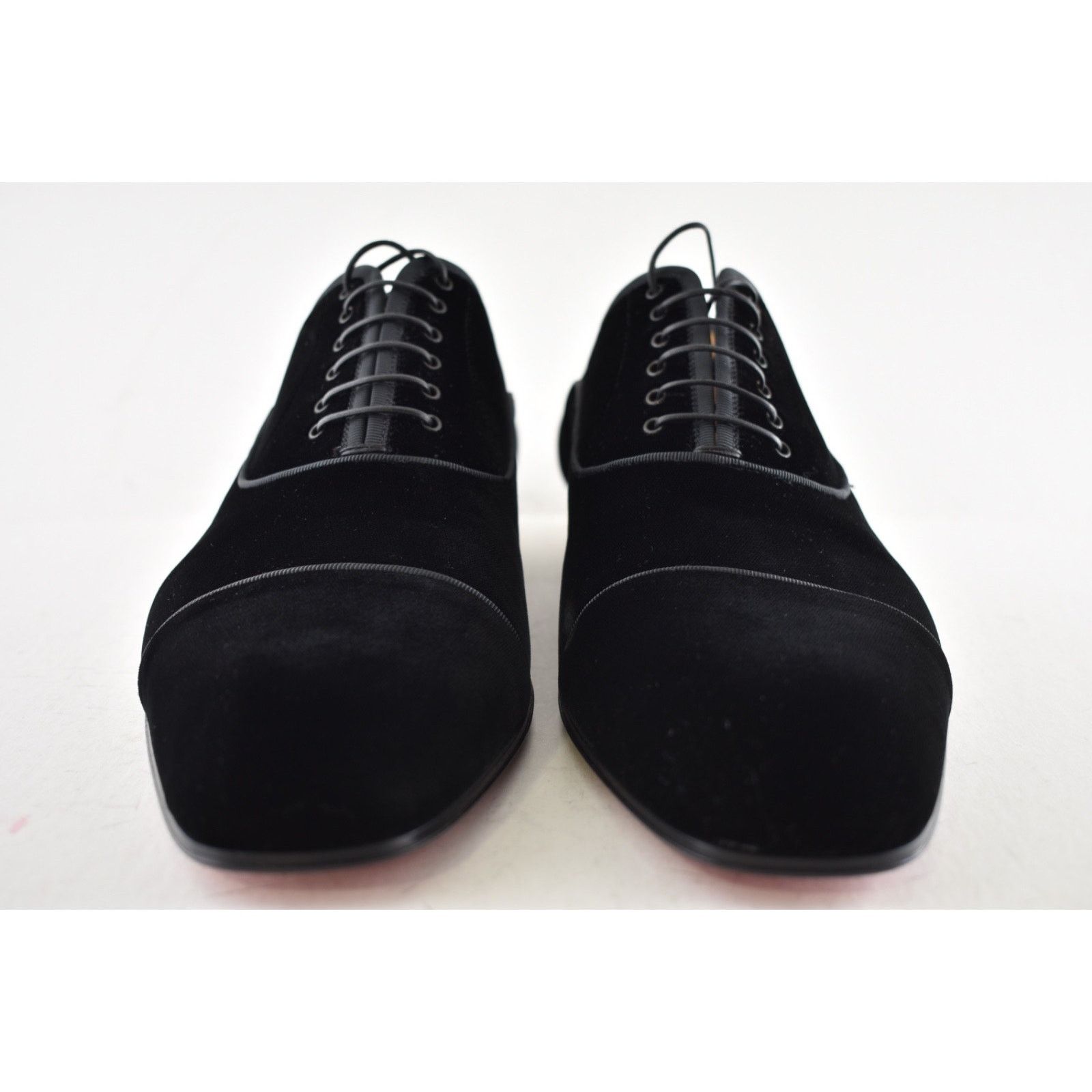 Christian Louboutin Christian Louboutin Flat Velvet Oxford Dress Loafer 43 10 Size US 10 / EU 43 - 9 Thumbnail