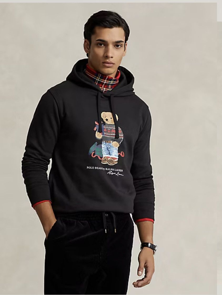 Polo Ralph Lauren Polo Ralph Lauren Polo Bear Fleece Hoodie size M Size US M / EU 48-50 / 2 - 2 Thumbnail