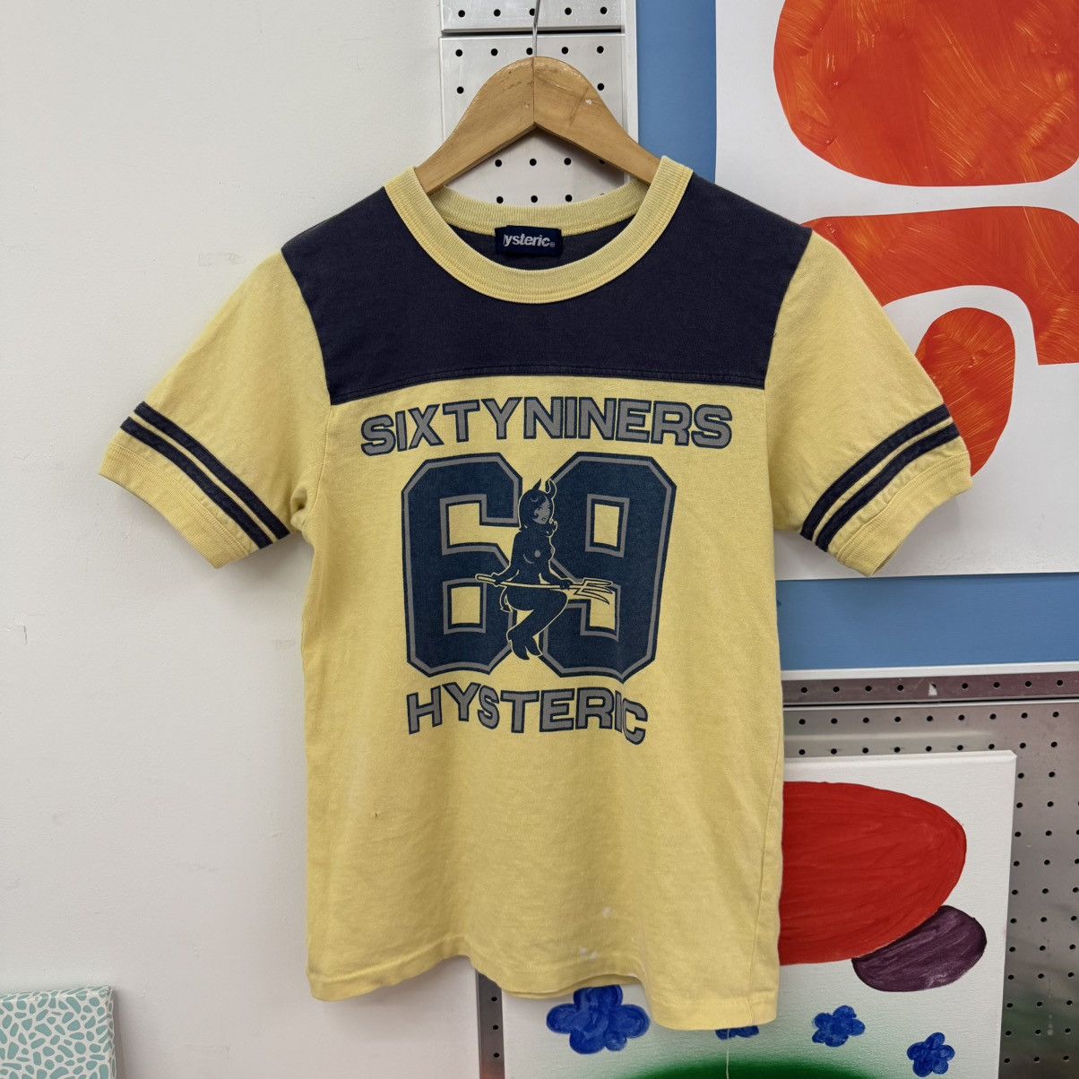 Hysteric Glamour Hysteric Glamour "Sixtyniners" Devil Girl Ringer Tee Size US S / EU 44-46 / 1 - 1 Thumbnail