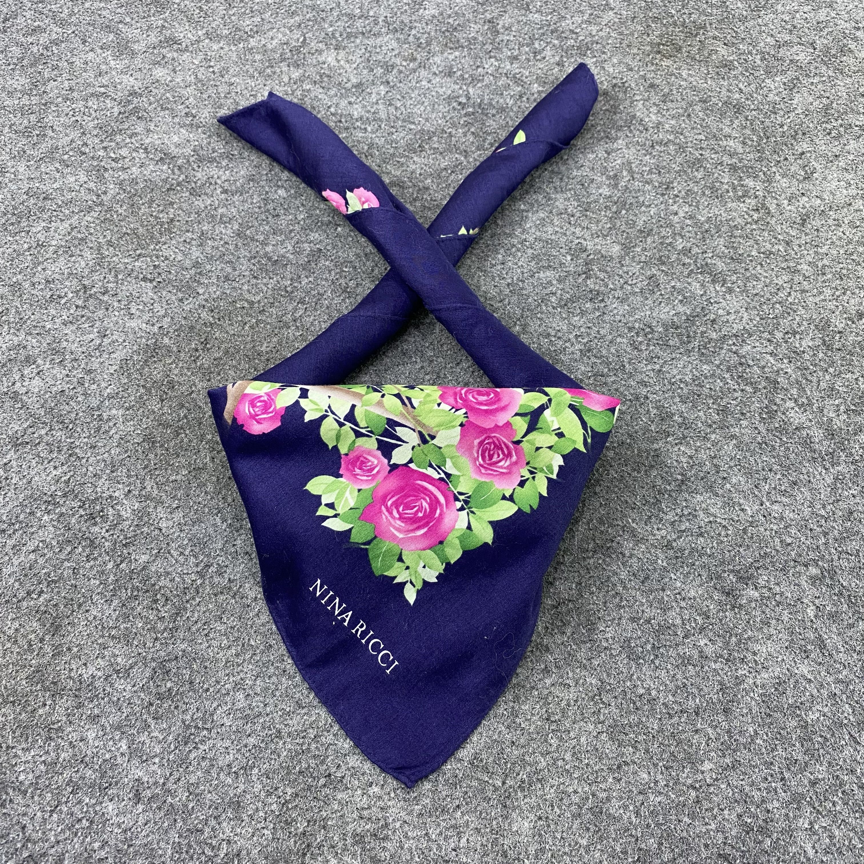 Nina Ricci Nina Ricci Handkerchief / Bandana / Neckerchief C059 Size ONE SIZE - 2 Thumbnail