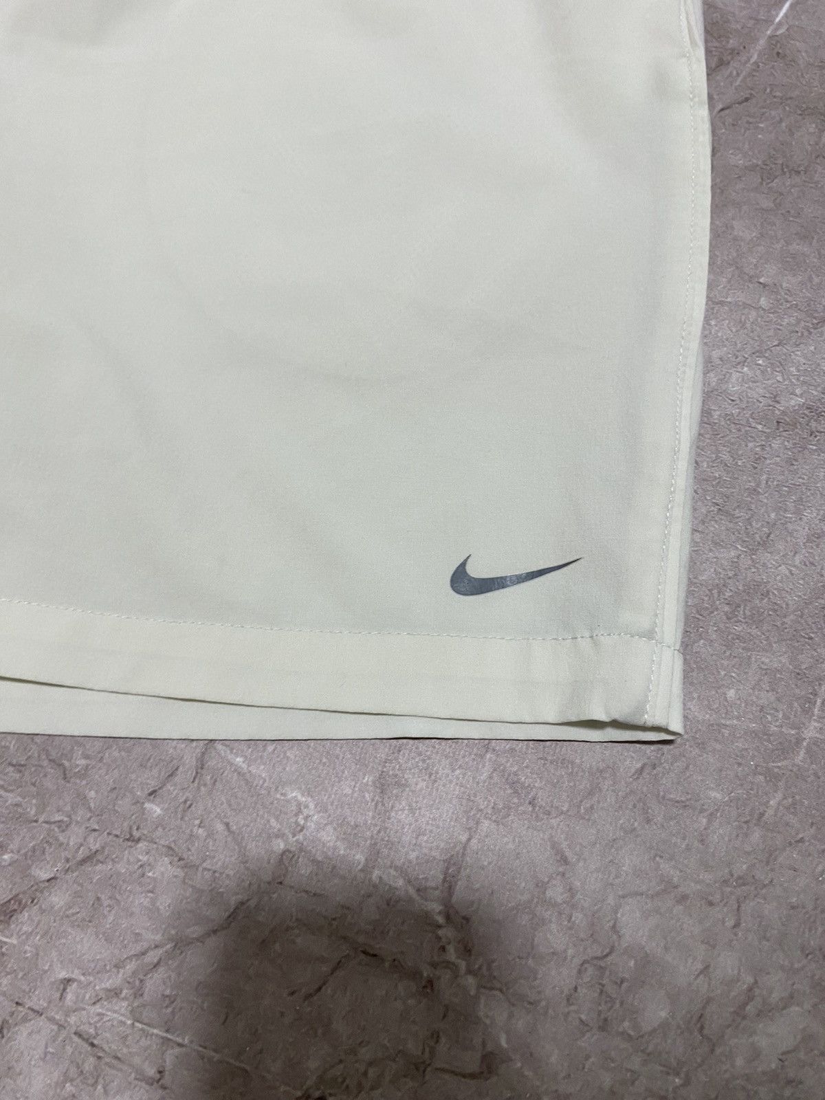 Nike × Vintage Vintage Y2K Nike Mini Swoosh Drill Shorts 90s Size US 32 / EU 48 - 3 Thumbnail