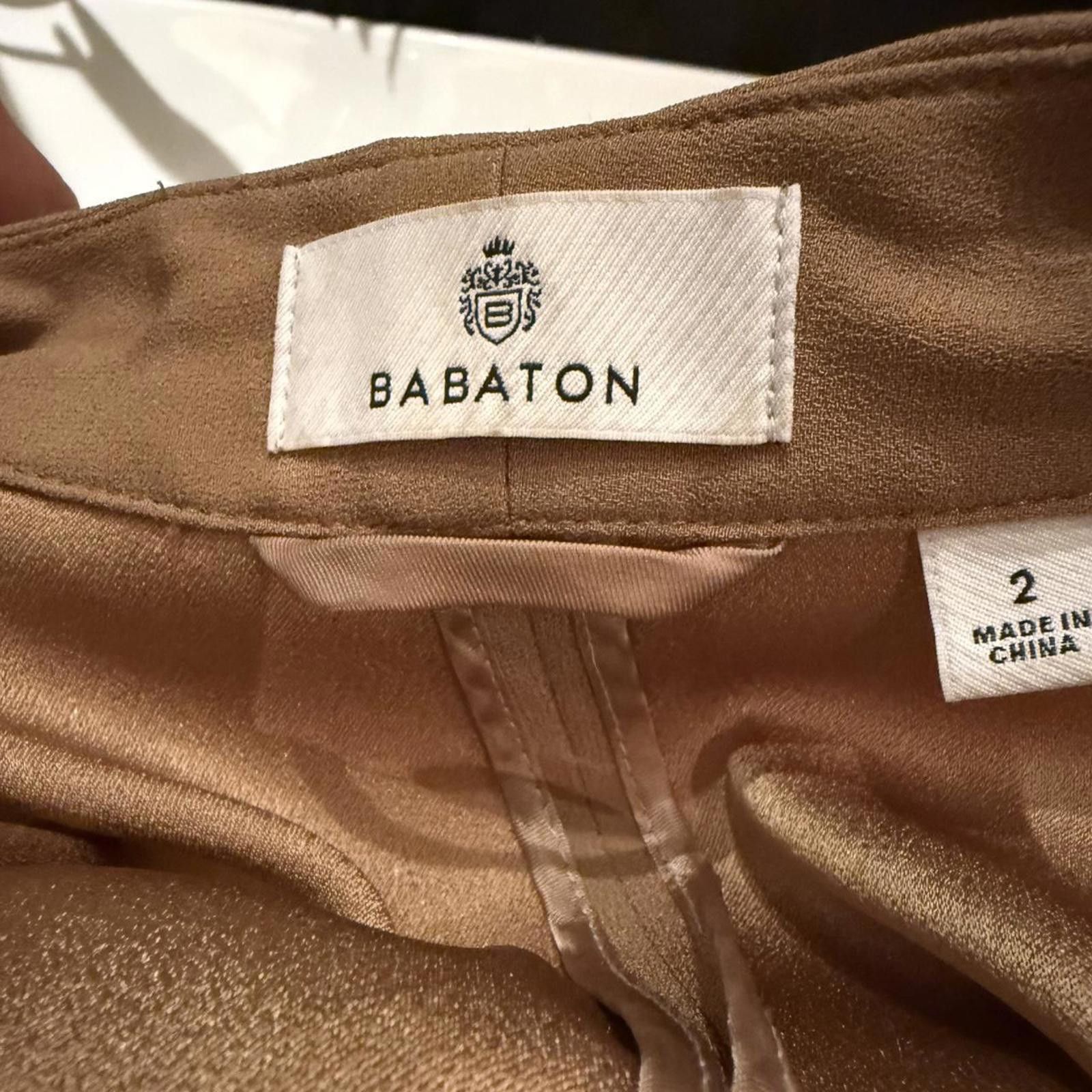 Other Babaton Women's Tan Blazer Size 2 Size XS / US 0-2 / IT 36-38 - 3 Thumbnail