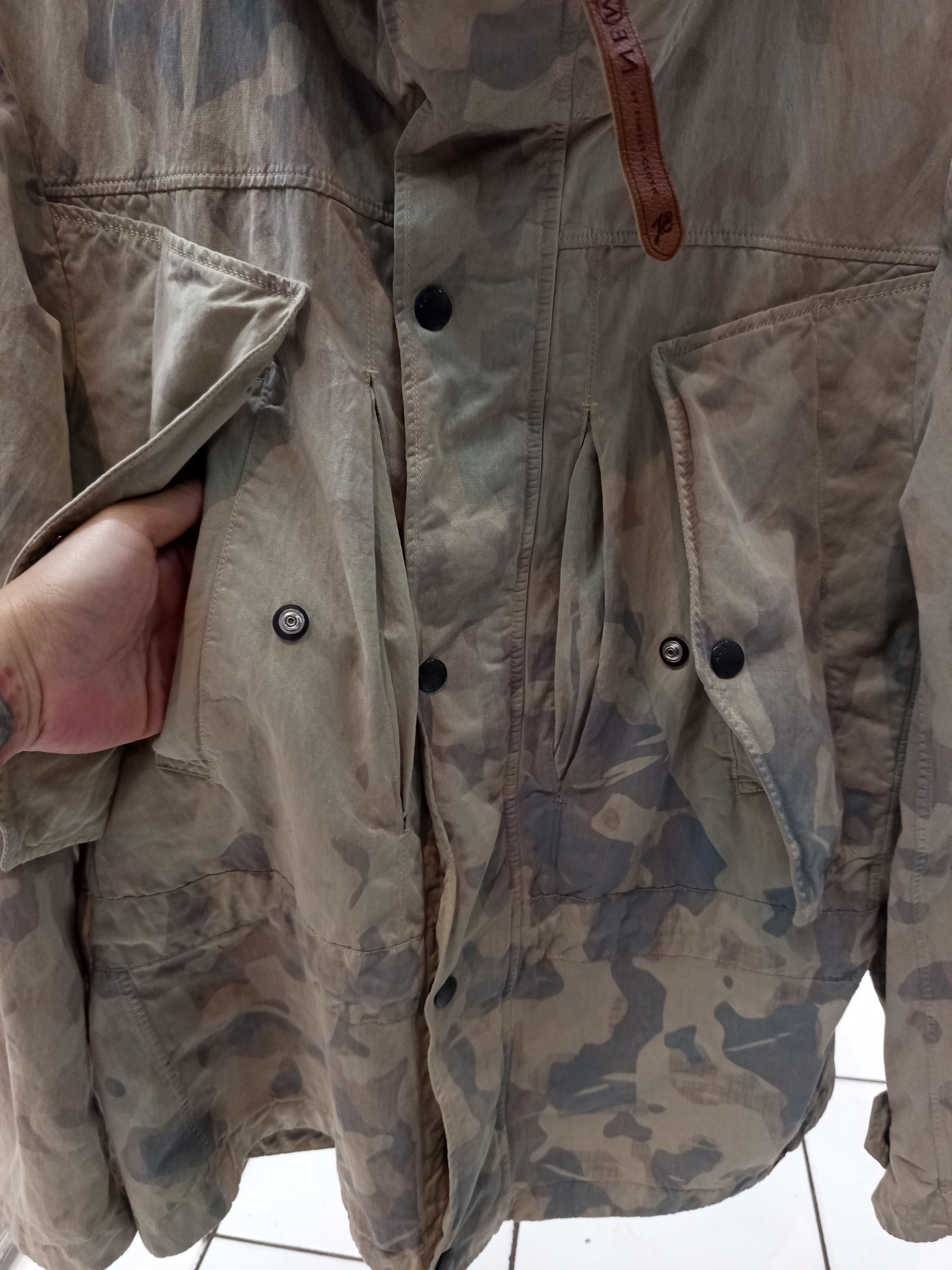 Nemen NEMEN Garment Dyed Camo Technical Field Jacket Size US L / EU 52-54 / 3 - 4 Thumbnail