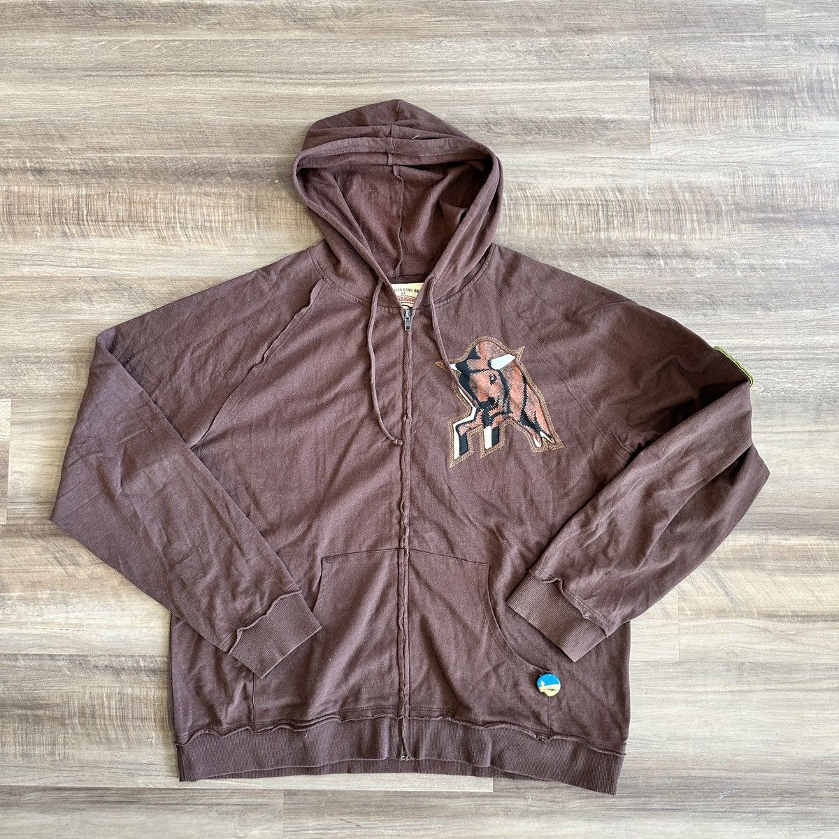 Band Tees × Vintage Crashious Roadside Pearl Jam 06 Limited Hooded Sweatshirt XL Size US XL / EU 56 / 4 - 7 Thumbnail