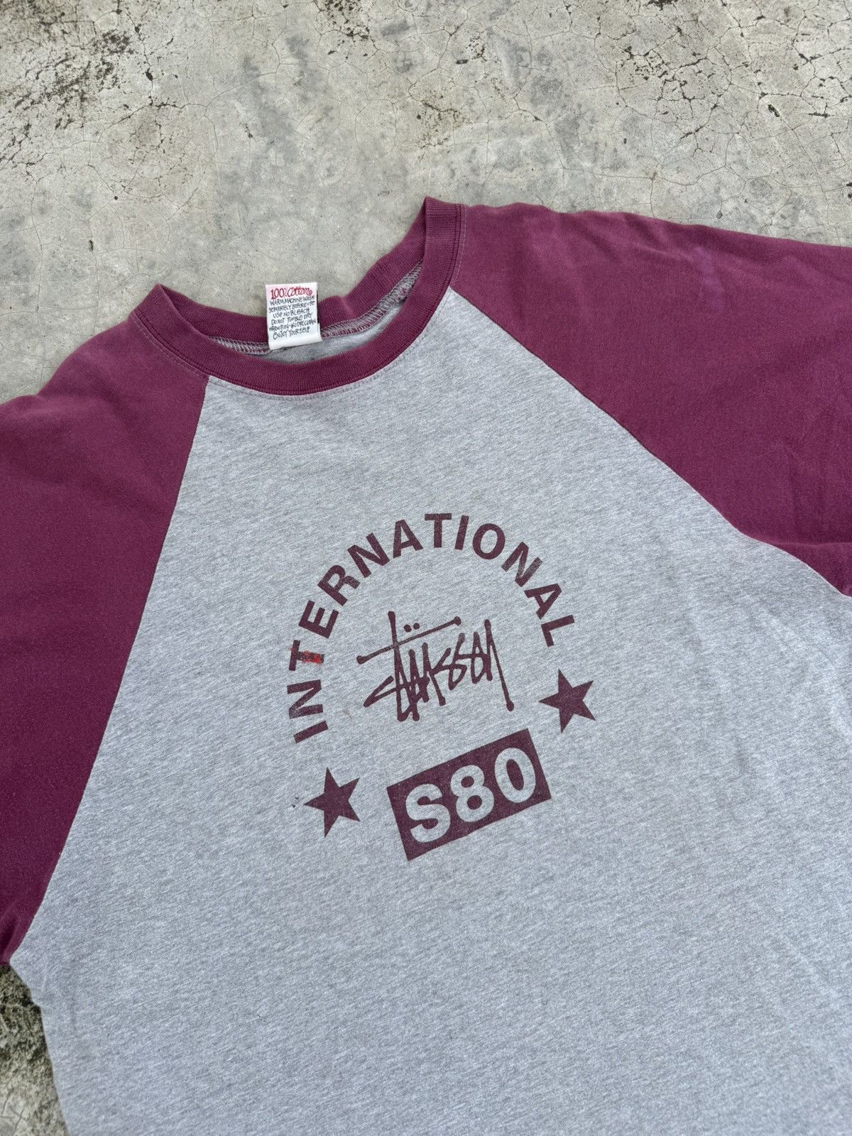 Stussy Vintage Stussy International s80 Tshirt Size US M / EU 48-50 / 2 - 2 Thumbnail