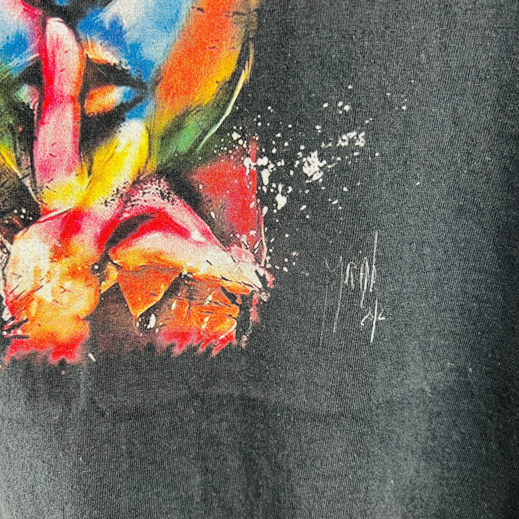 Jerzees David Bowie Portrait Watercolor 3XL T-Shirt Shirt Size US XXL / EU 58 / 5 - 3 Thumbnail