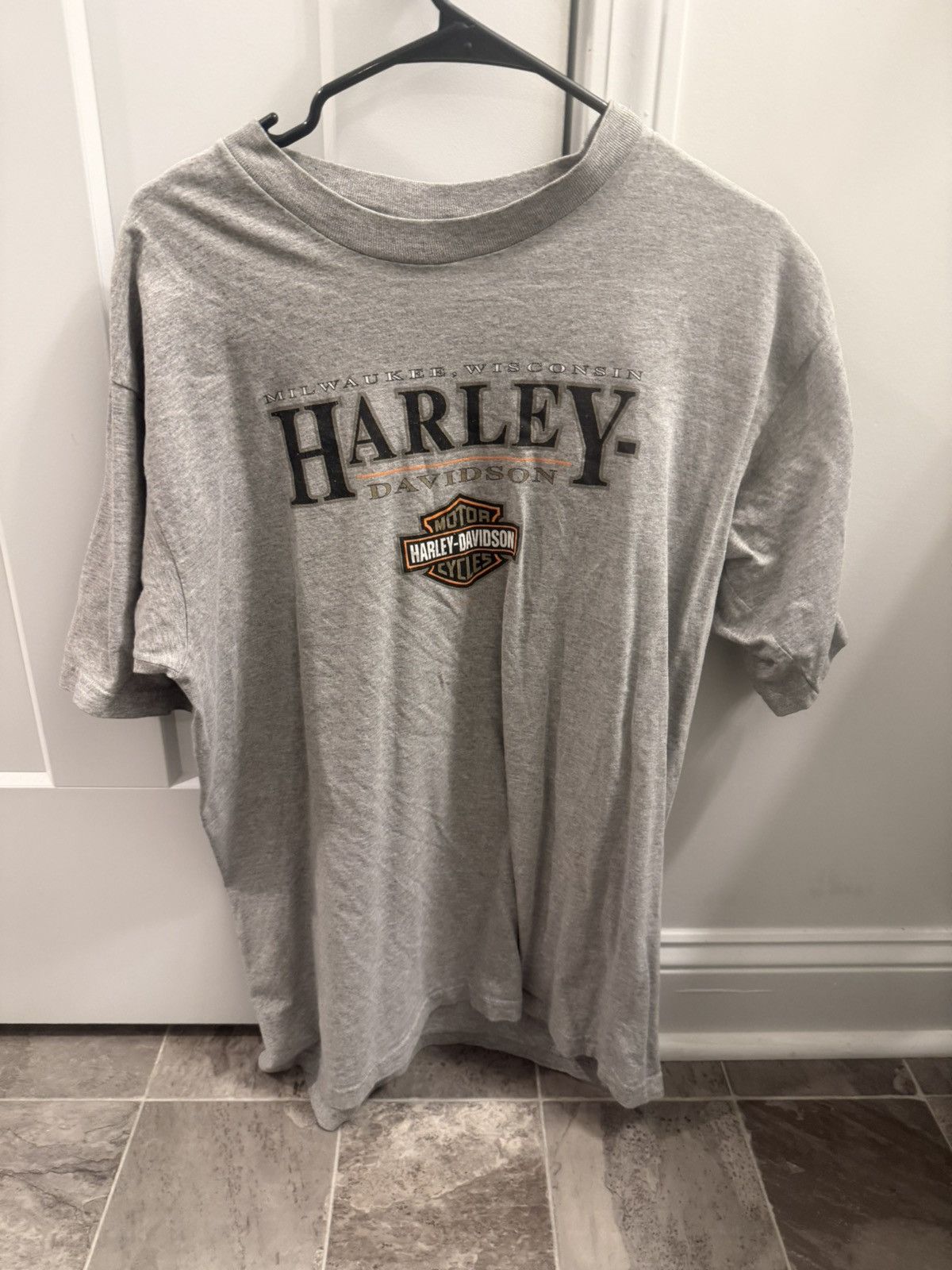 Harley Davidson Vintage Milwaukee Harley Davidson Tee Size US XL / EU 56 / 4 - 1 Thumbnail