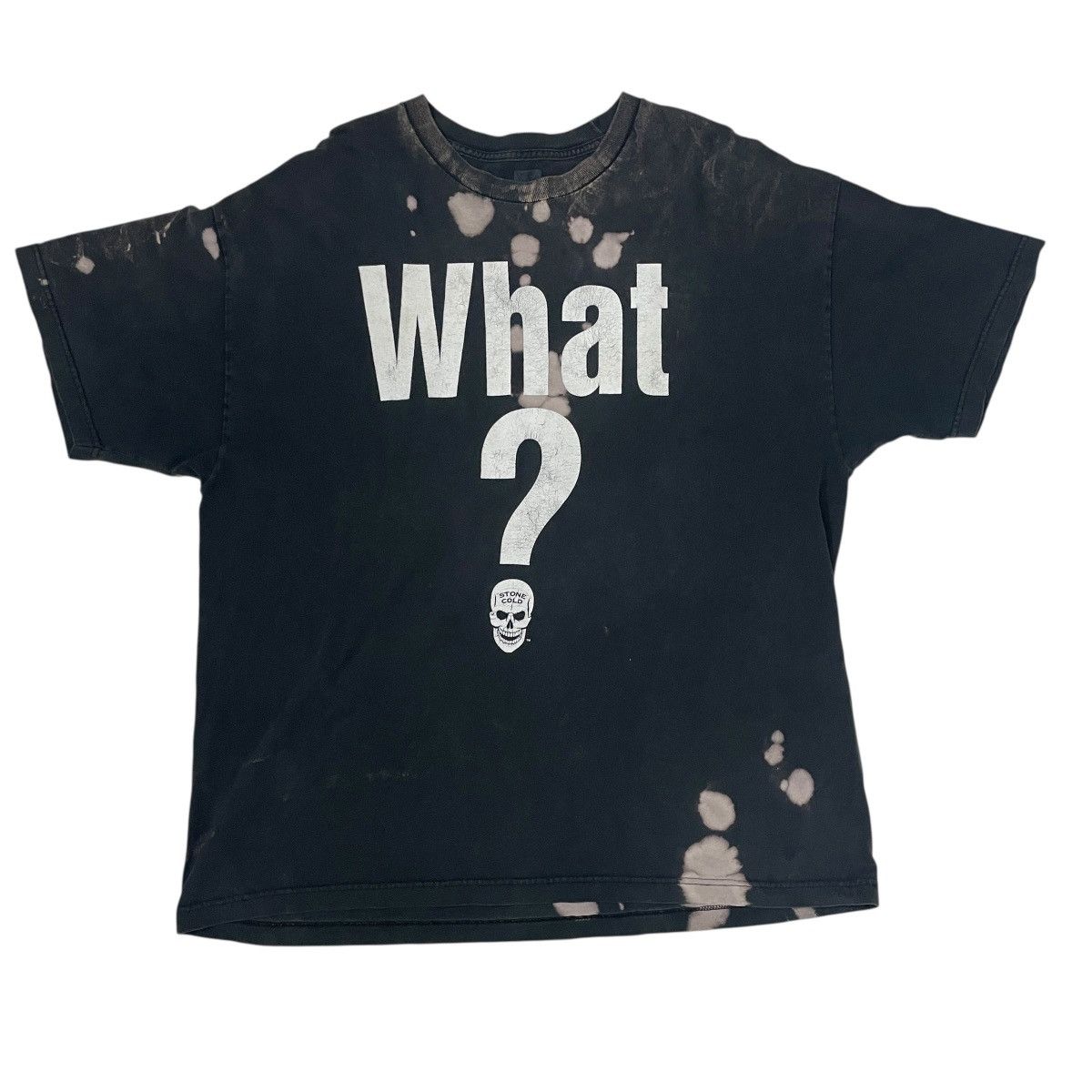WWE Vintage Y2k Stone Cold Big Logo Acid Wash Tee Size US XL / EU 56 / 4 - 6 Thumbnail
