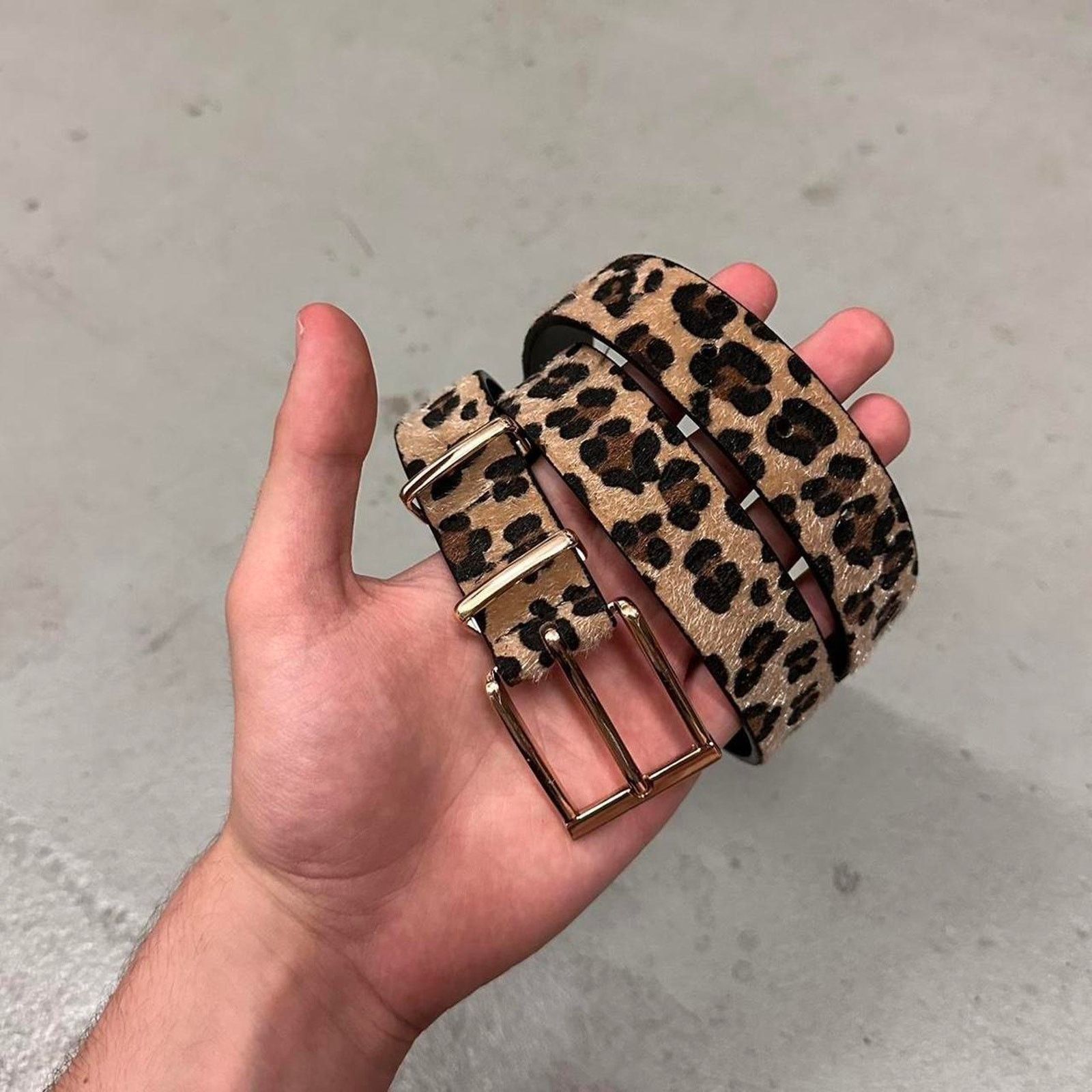Other Leopard print brown and tan 28-34 WMNS Size ONE SIZE - 2 Thumbnail