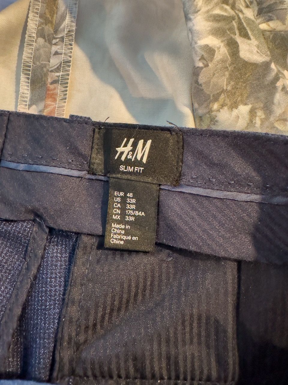Zara Navy Zara Suit 40R + 33R Size 40L - 12 Thumbnail