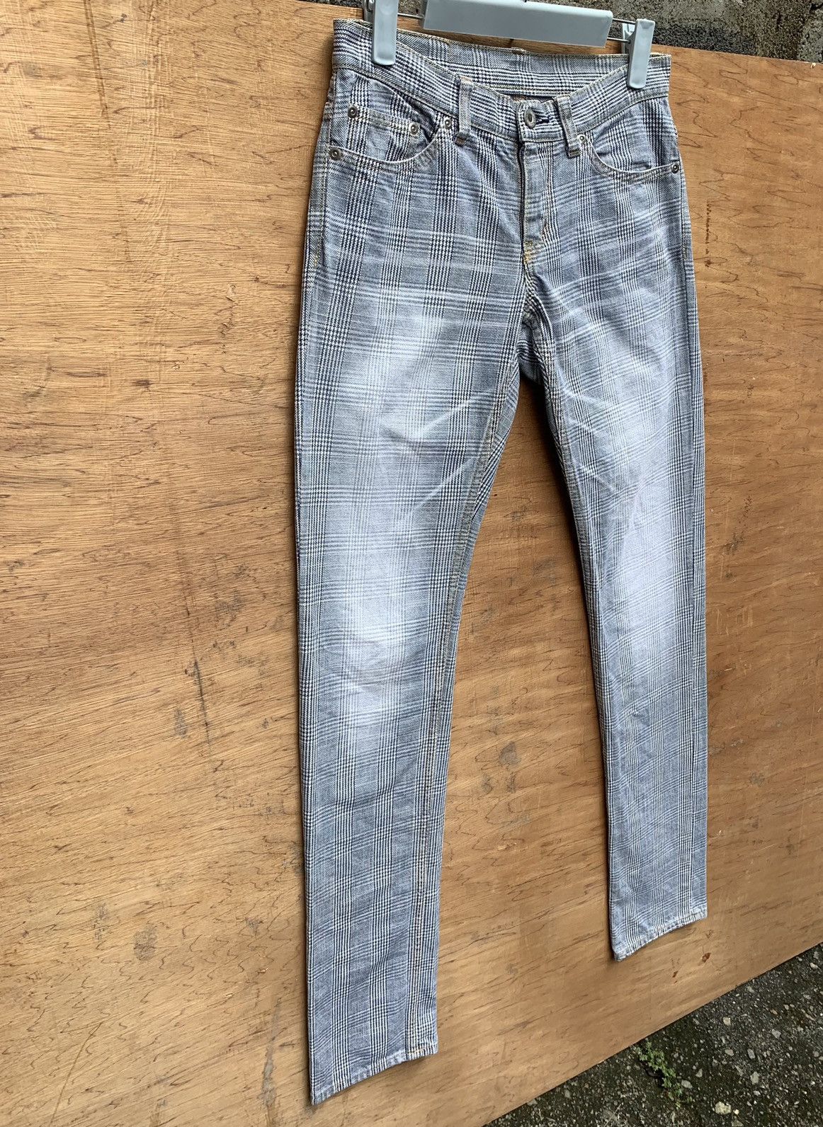 Hysteric Glamour Hysteric Glamour Plaid Checkered Skinny Pants Size US 28 / EU 44 - 4 Thumbnail