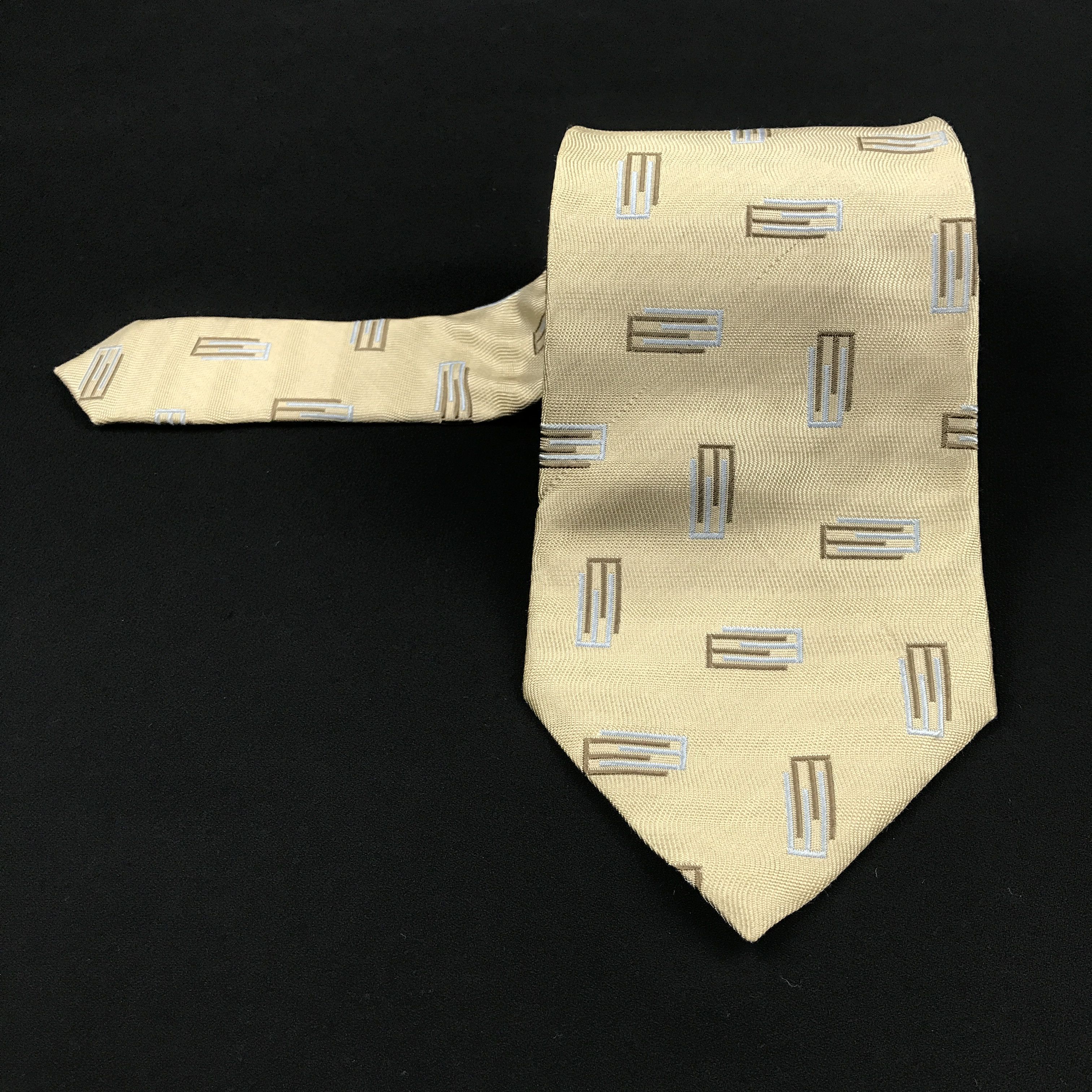 Designer × Vintage Vintage Ellesse Silk Necktie Size ONE SIZE - 1 Thumbnail