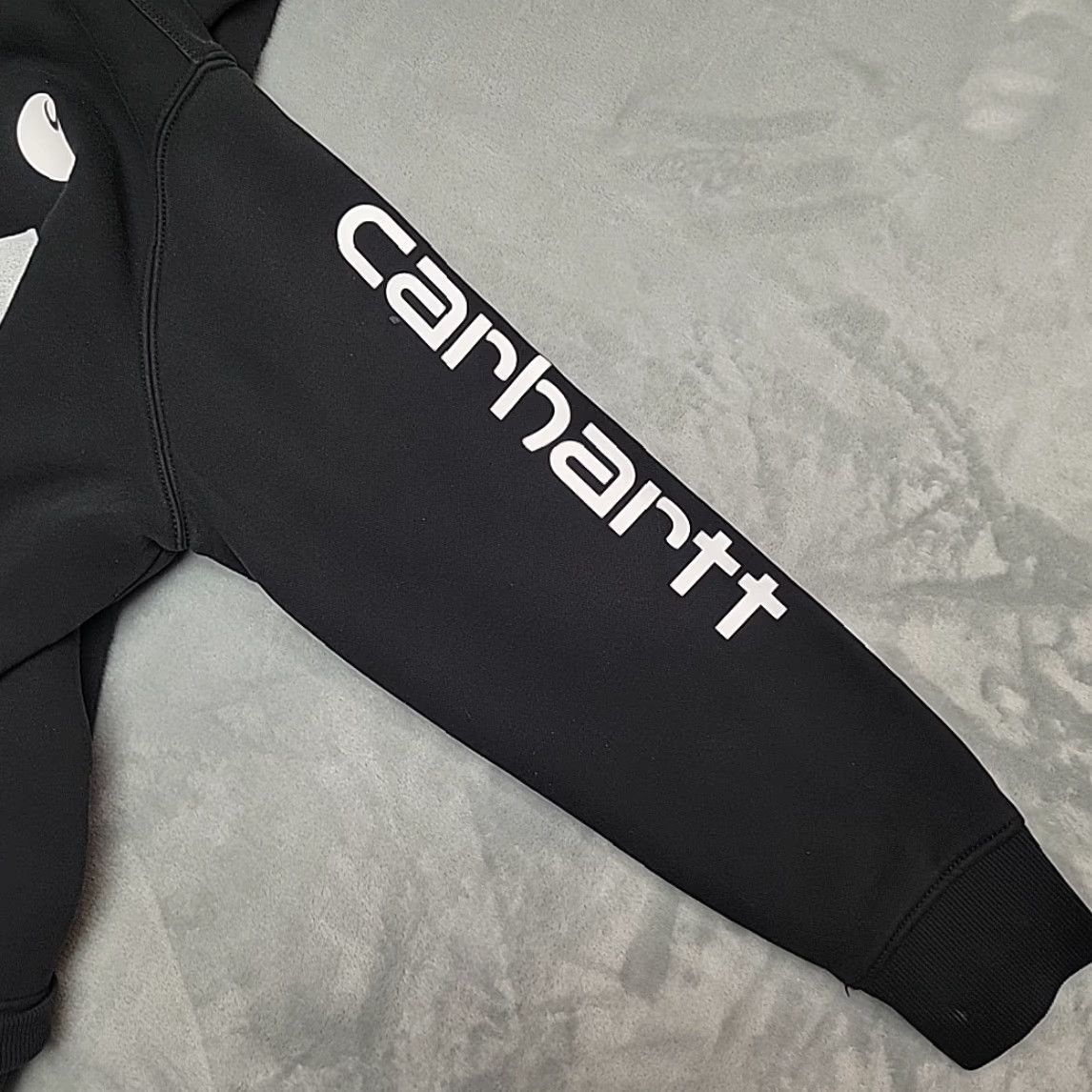 Carhartt VINTAGE Carhartt Hoodie Womens XXL 20 Black Relaxed Hooded Work Pullover Sweatshirt Size XXL / US 16-18 / IT 52-54 - 3 Thumbnail