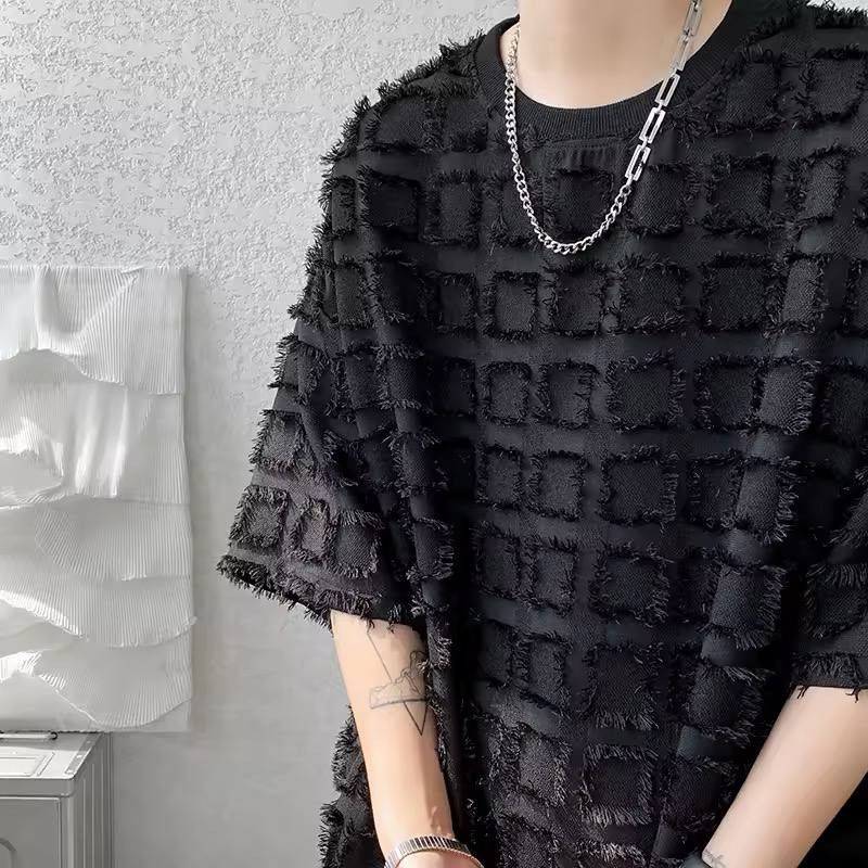 Japanese Brand × Vintage fringe T-shirt Size US L / EU 52-54 / 3 - 4 Thumbnail