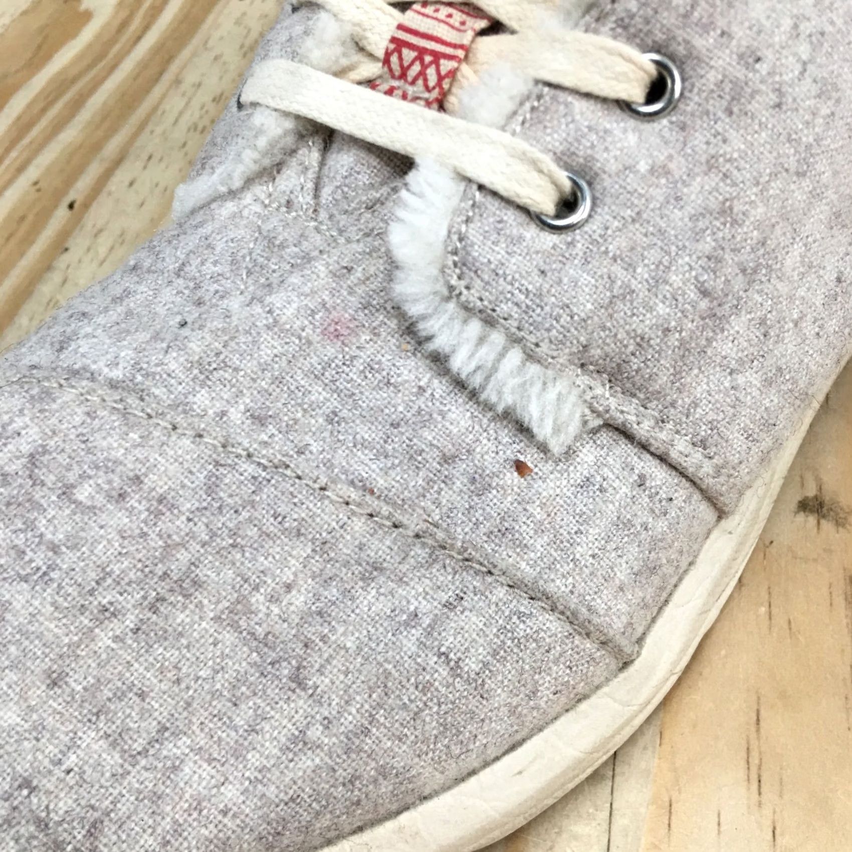 Toms TOMS Shoes Womens 9 Del Rey Sneakers Gray Casual Lace Up Comfort Low Top Flats Size M / US 6-8 / IT 42-44 - 4 Thumbnail