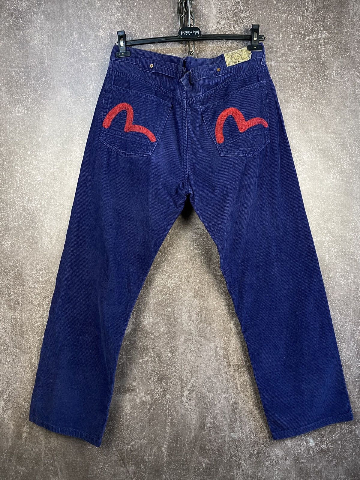 Evisu RARE Vintage Y2K Evisu Selvage Velvet Jeans Pants Size US 34 / EU 50 - 1 Thumbnail