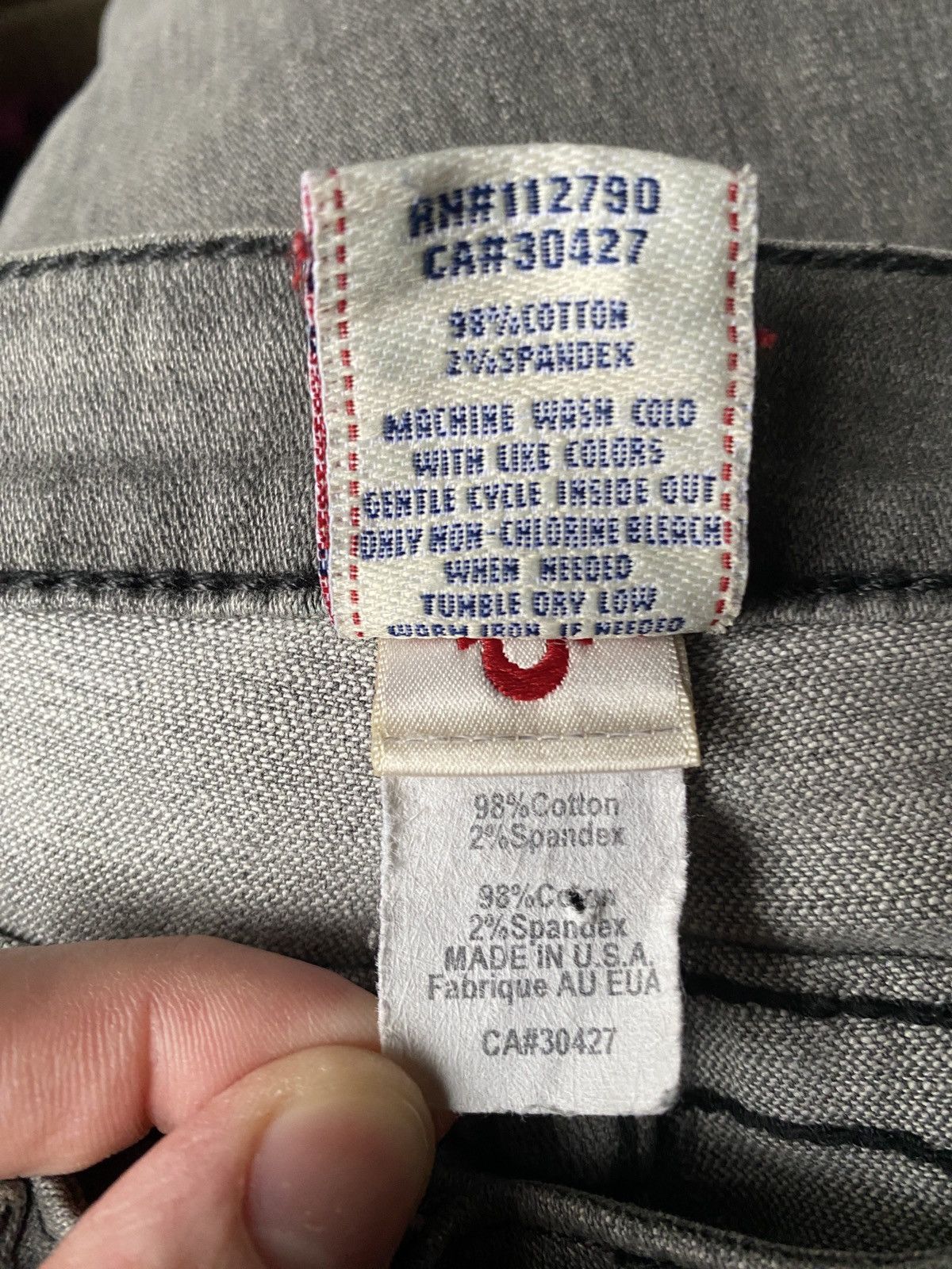 True Religion × Vintage True Religion Vintage Men's Jeans - 29 Size US 29 - 6 Thumbnail