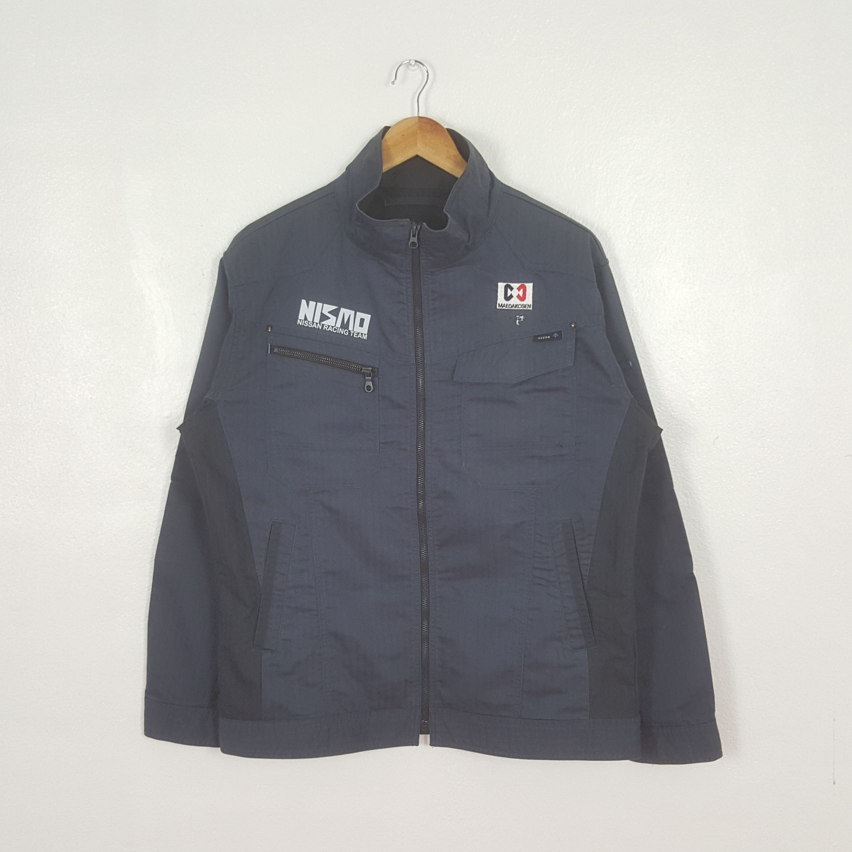 Nissan Vintage Nismo Nissan Japanese Racing Team Jacket C317N7 Size US L / EU 52-54 / 3 - 3 Thumbnail