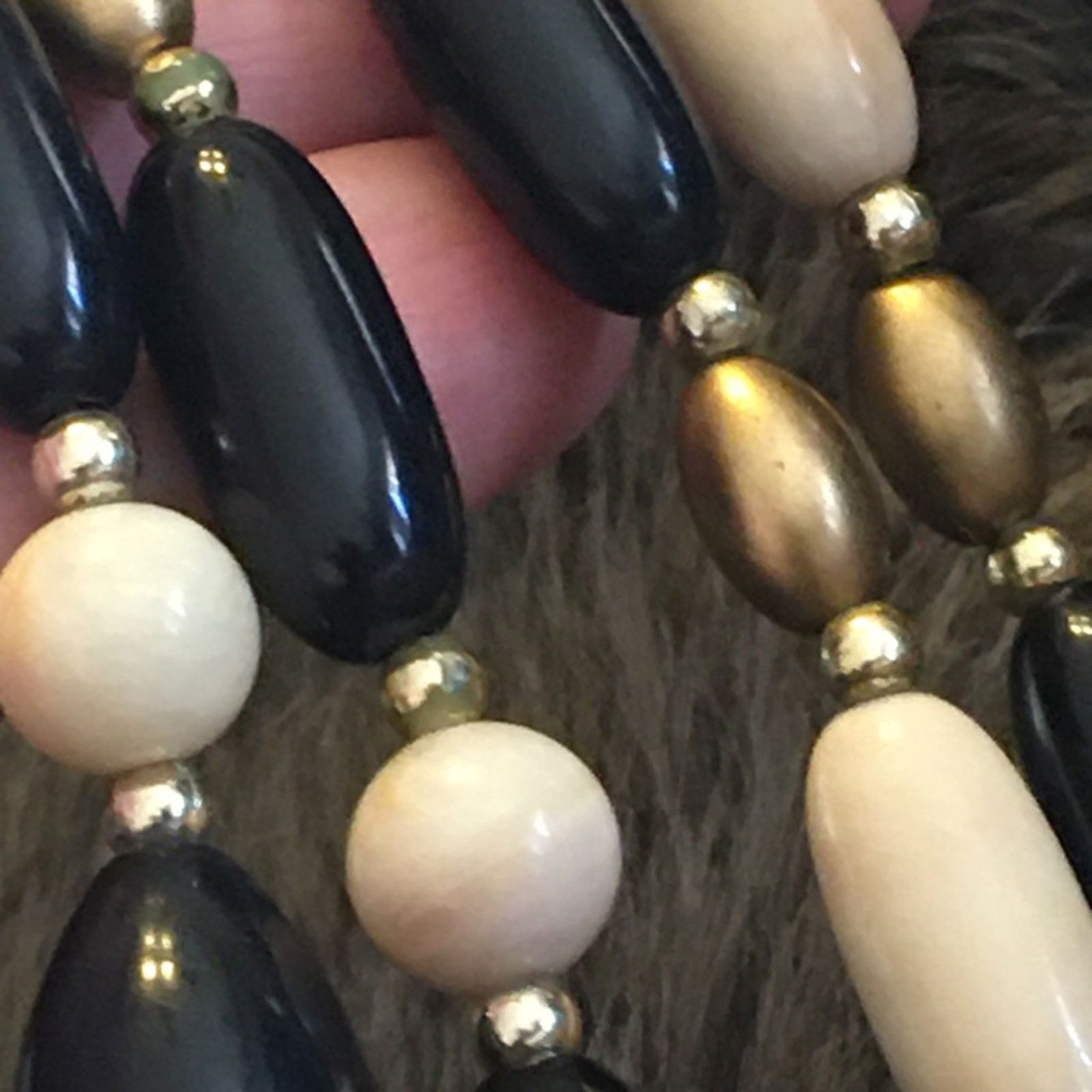 Vintage Vintage 70s multi tone bead long necklace Size ONE SIZE - 6 Thumbnail