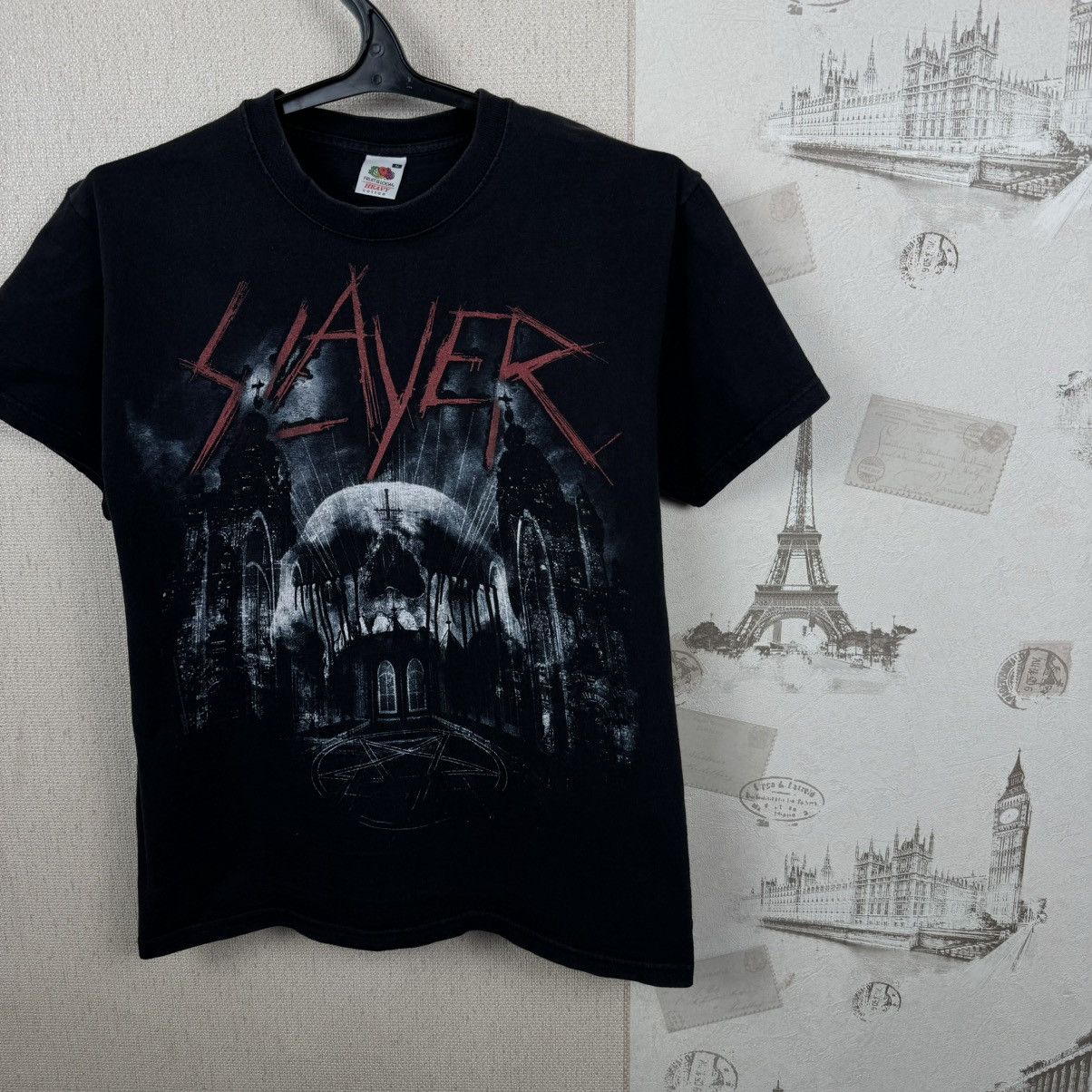 Slayer Vintage Slayer T shirt Rock Black 00s Sz M Band Merch Music Size US M / EU 48-50 / 2 - 4 Thumbnail