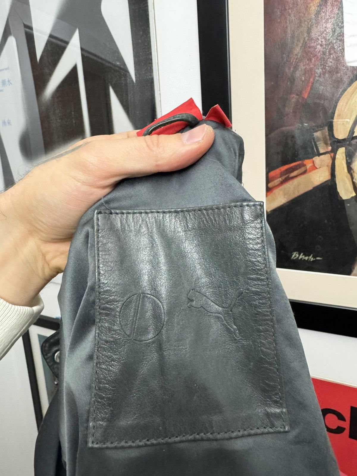 Ducati Vintage Y2k Puma x Ducati Leather Jacket Sample Biker Moto Size US M / EU 48-50 / 2 - 8 Thumbnail