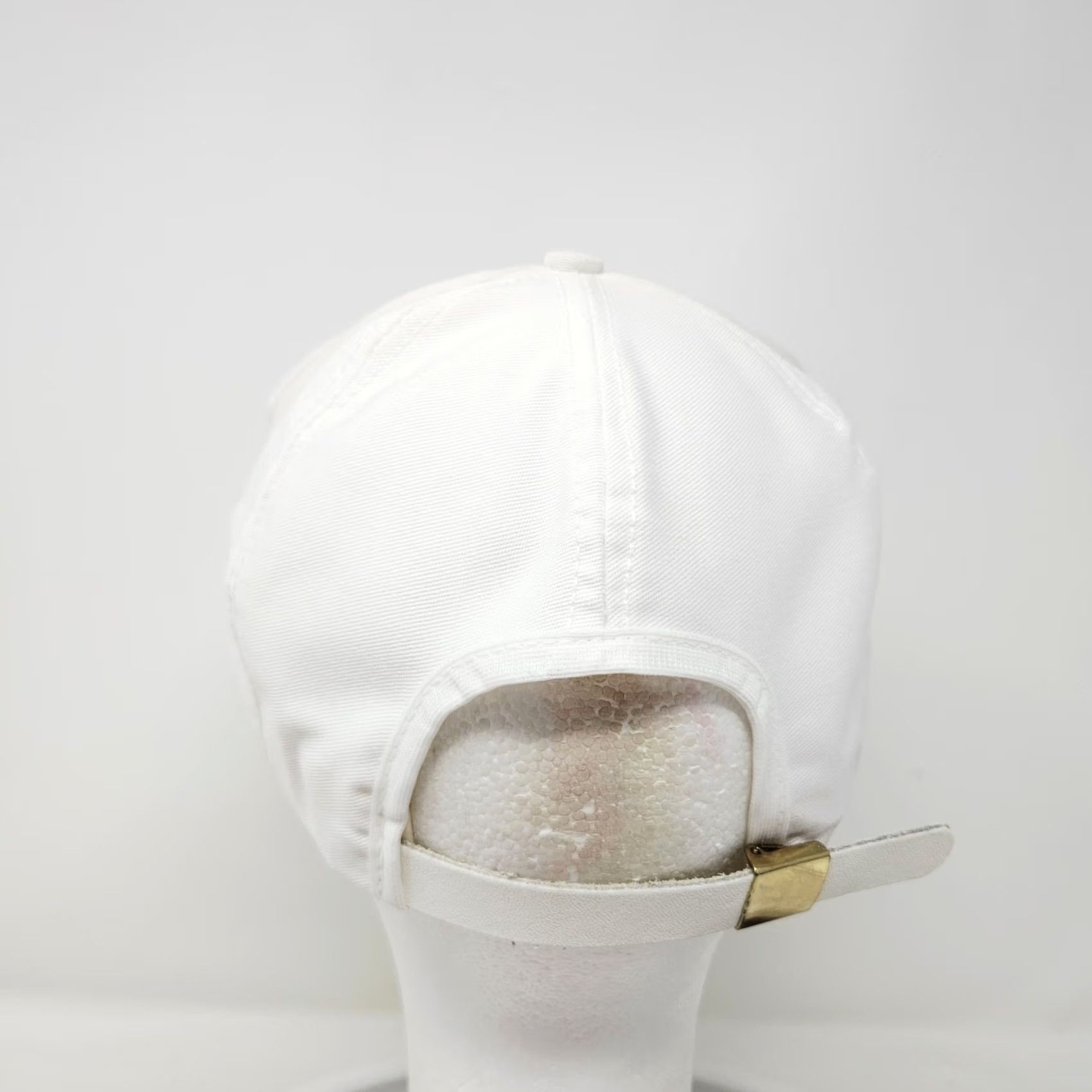 Vintage VINTAGE UAW-GM Patch Trucking Trucker Hat Cap Adjustable Men White Cotton Canvas Cap 90s Logo Patch Spring Summer Fall Winter Casual Size ONE SIZE - 4 Thumbnail