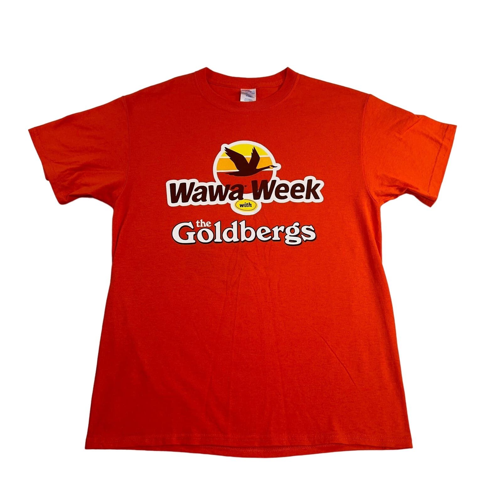 Other Wawa Week W/ The Goldbergs T-Shirt Med BRIGHT Orange Hoagie Size US M / EU 48-50 / 2 - 1 Thumbnail
