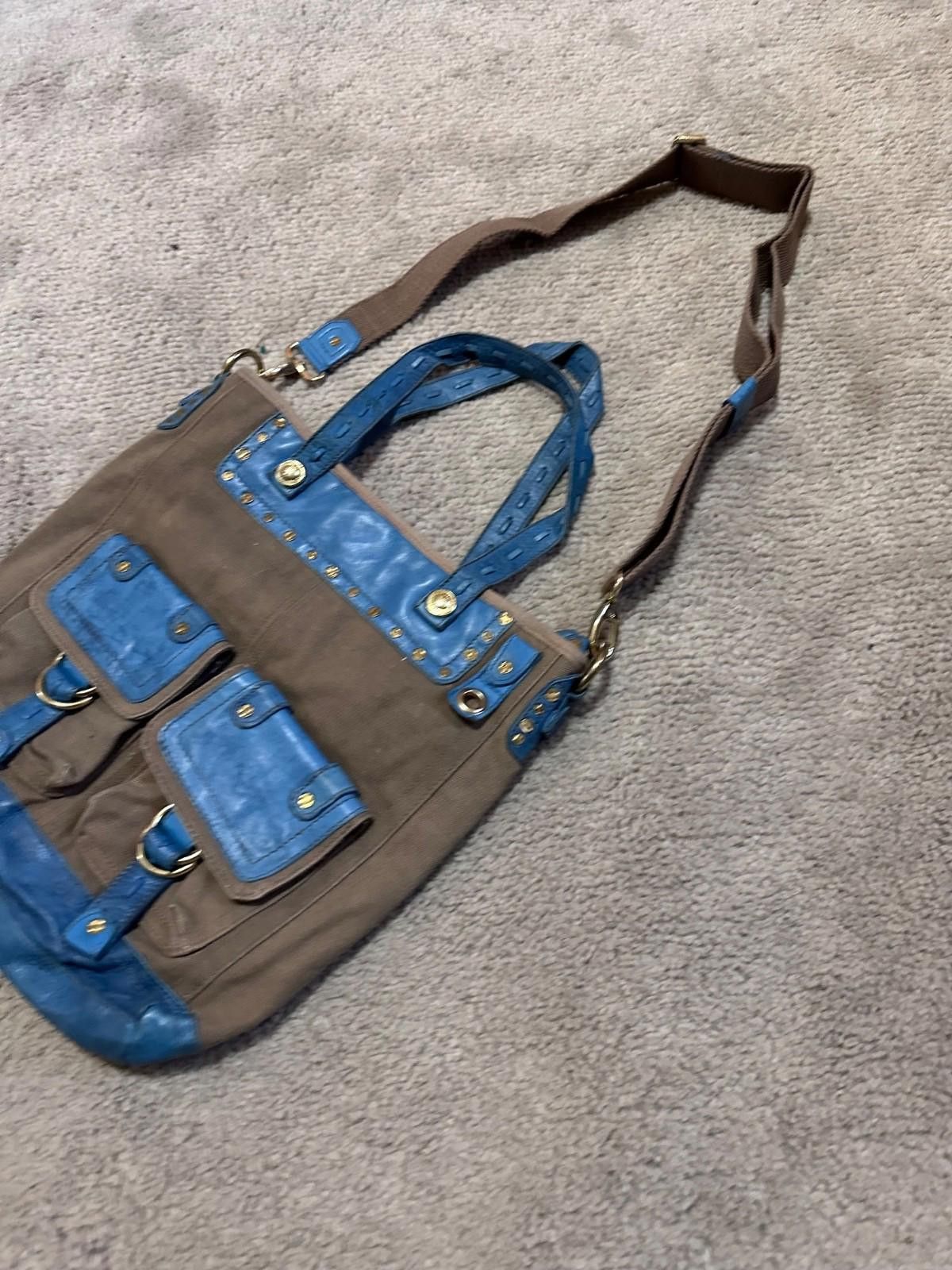 George Gina & Lucy George Gina Lucy Handbag Breige Blue Size ONE SIZE - 3 Thumbnail